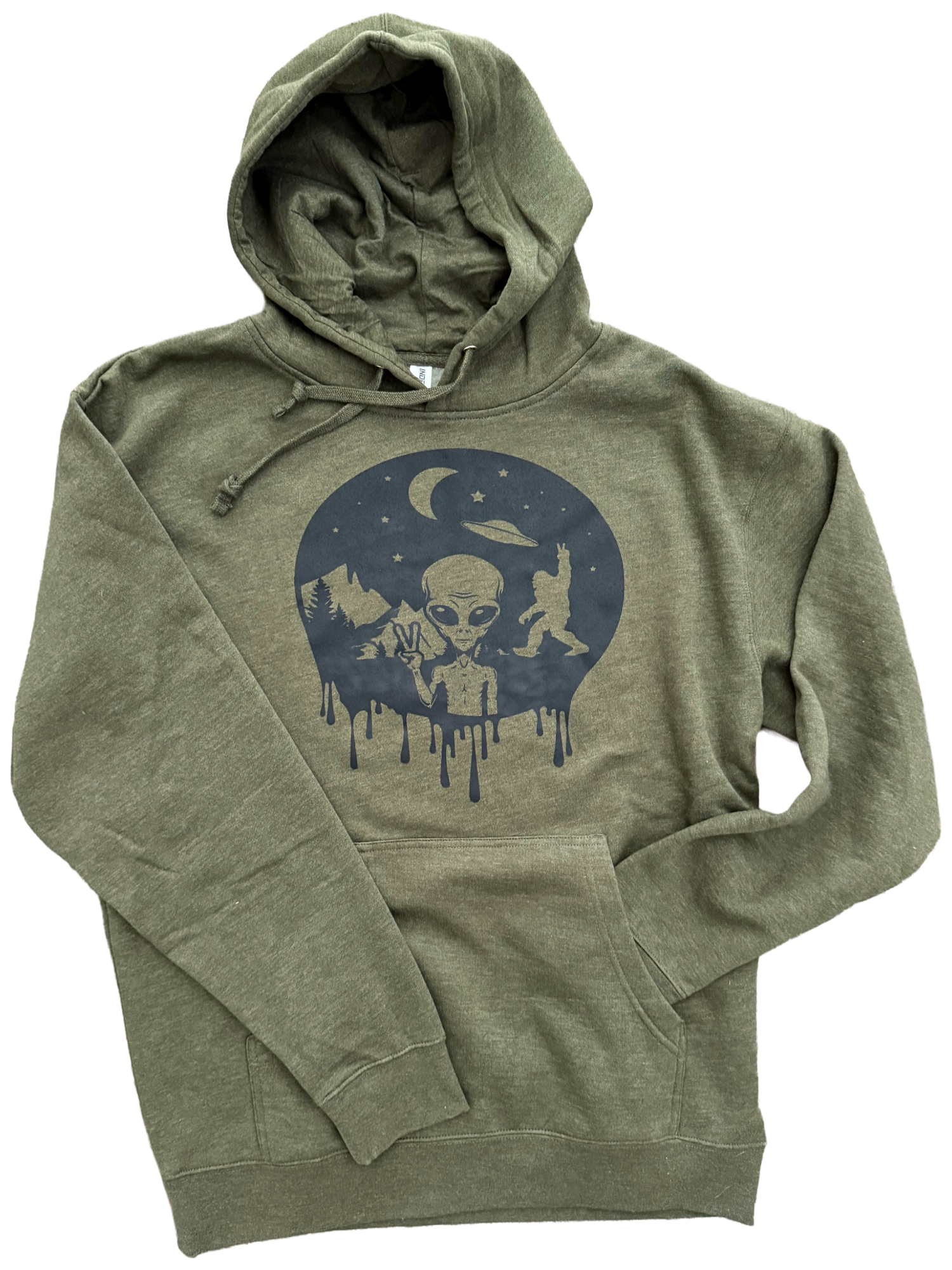 Aliens + Cryptids Hoodie T-Shirts, Sweatshirt | PodTeesHub.com
