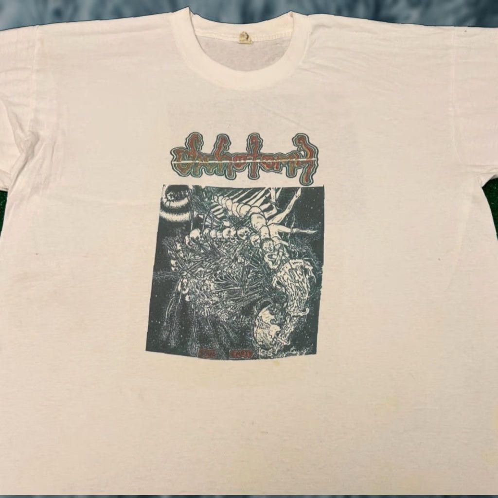 Vintage 80s 90s Soul Empty Metal Band Human Centipede Vtg Shirt Size Xl T-Shirts, Hoodie, Sweatshirt