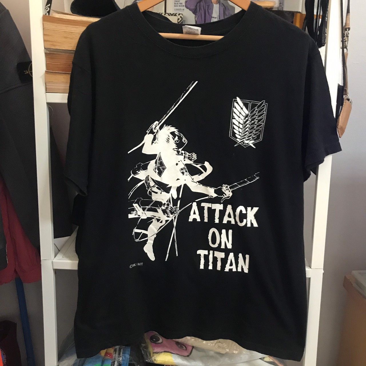 Anime Attack On Titan Manga Tee 00s Hoodie, Sweatshirt | PodTeesHub.com