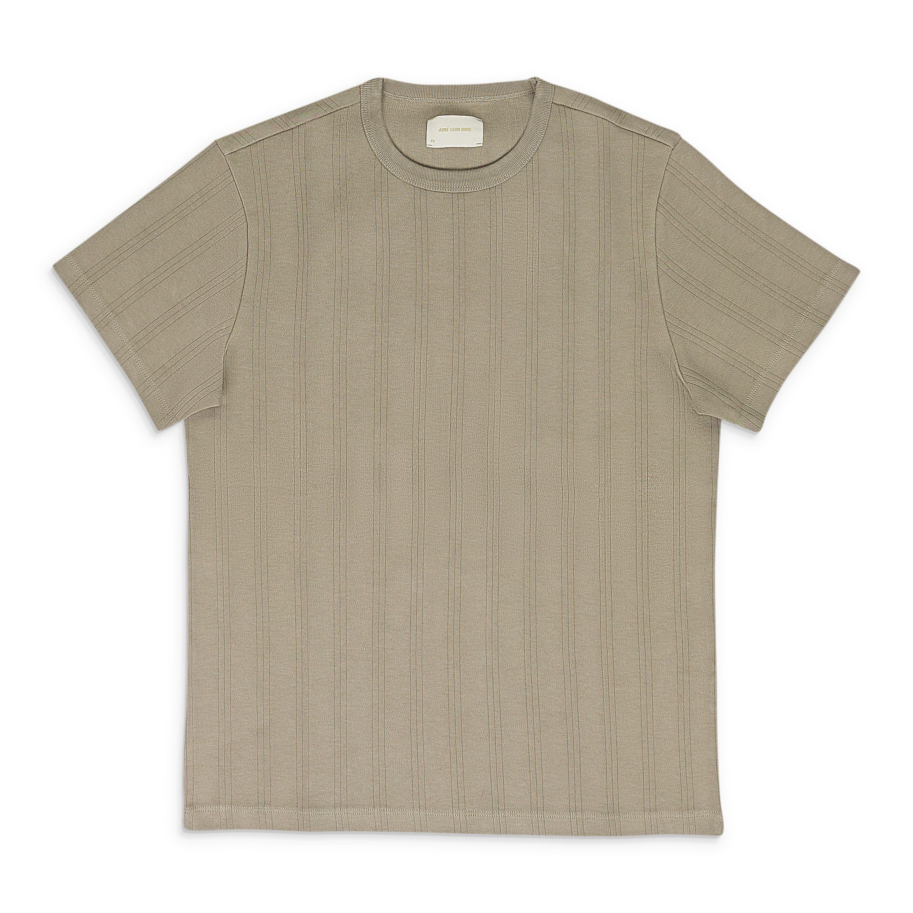 Leon Dore Aime Leon Dore Tan Drop Needle Uniform Size Xs T-Shirts, Hoodie, Sweatshirt