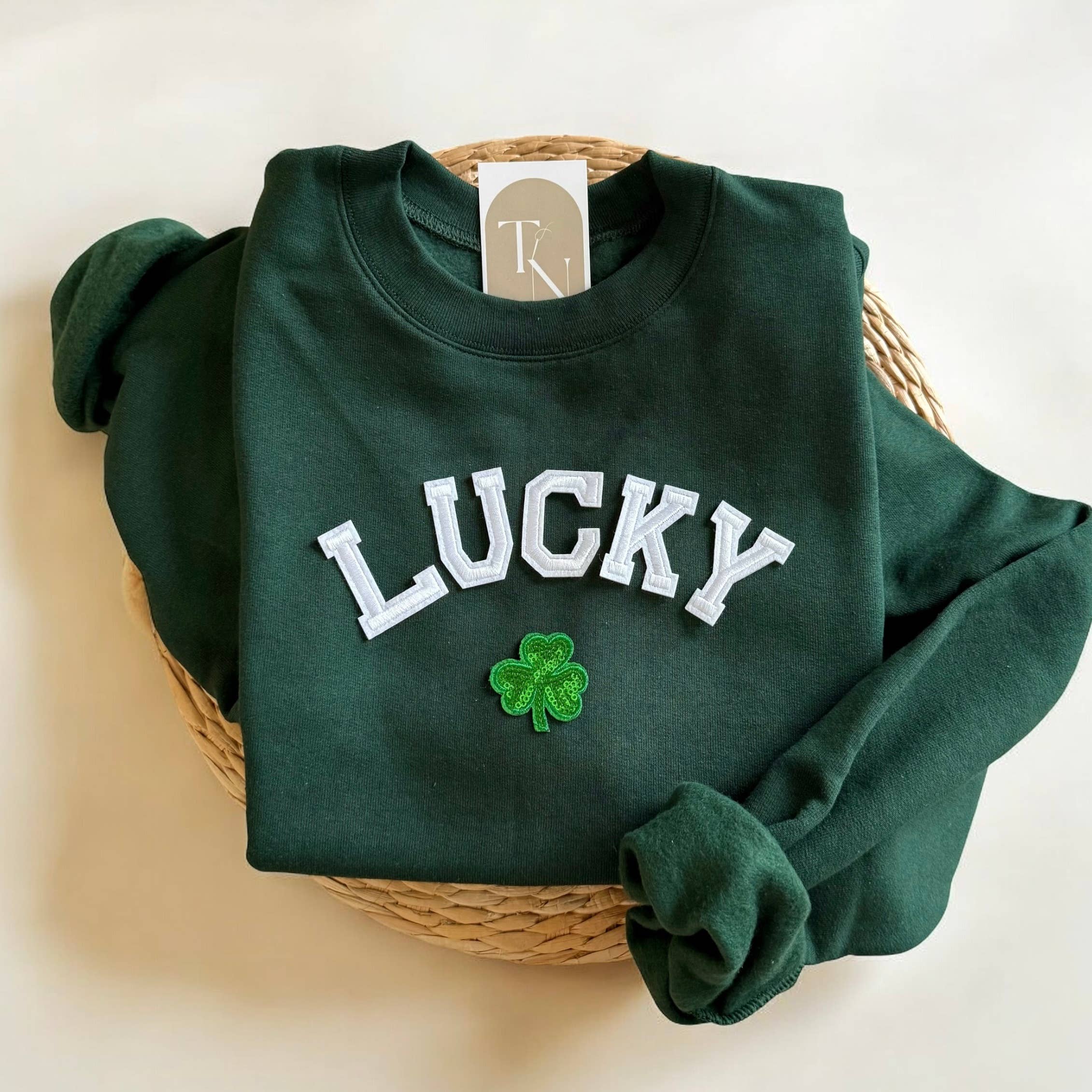 Lucky St Patricks Day Sweatshirt T-Shirts, Hoodie | PodTeesHub.com