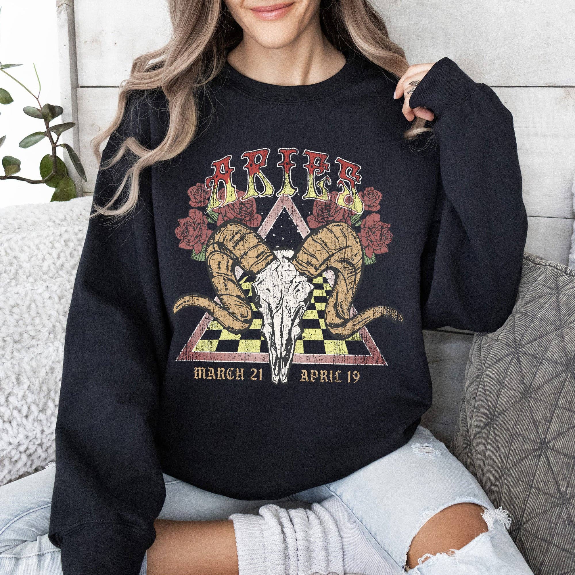 Aries Zodiac, Astrology, Horoscope Sweatshirt T-Shirts, Hoodie | PodTeesHub.com