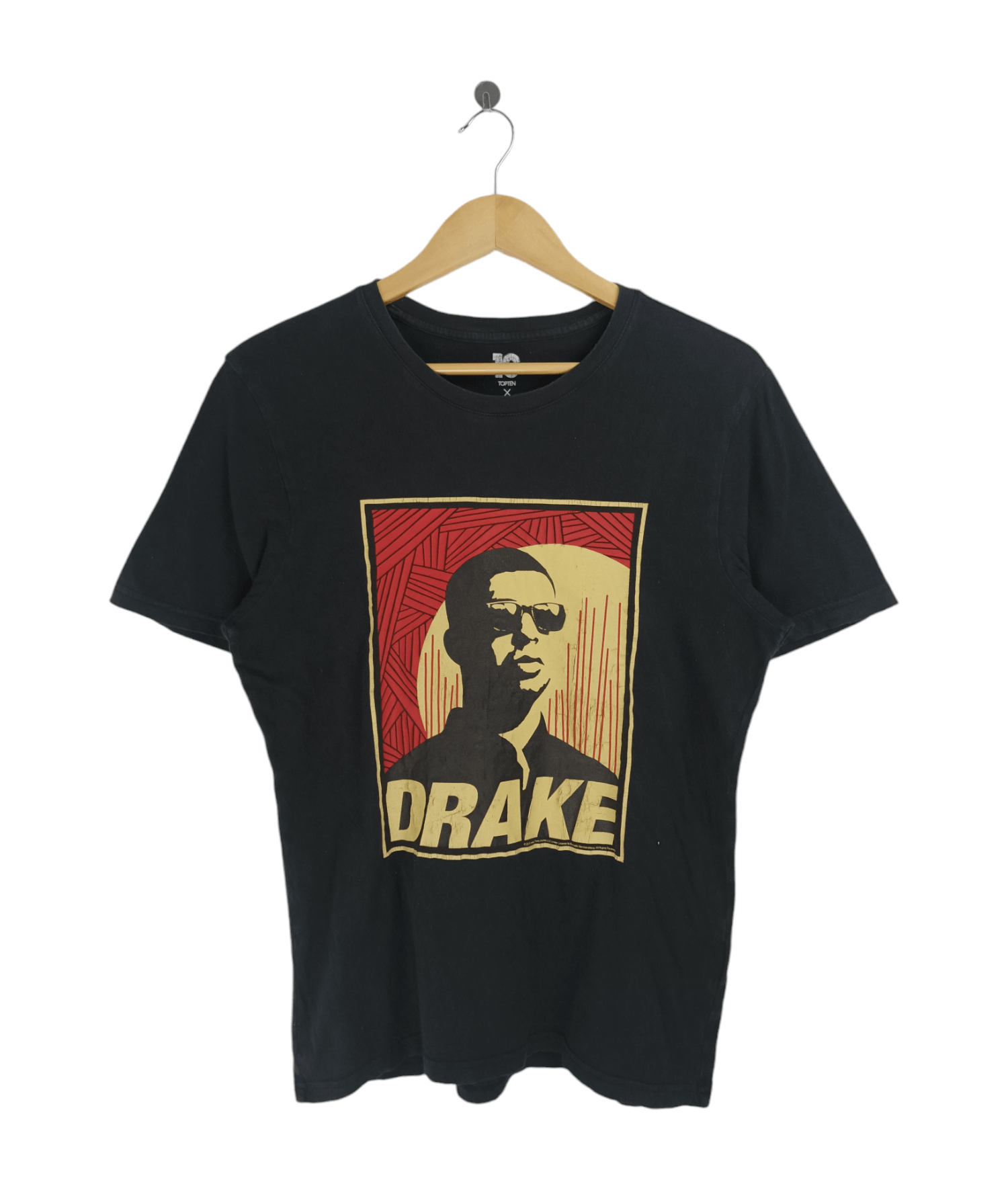 Rap Tees Vintage 2015 Drake Shepard Fairey Artwork Rare Tee Hoodie, Sweatshirt | PodTeesHub.com