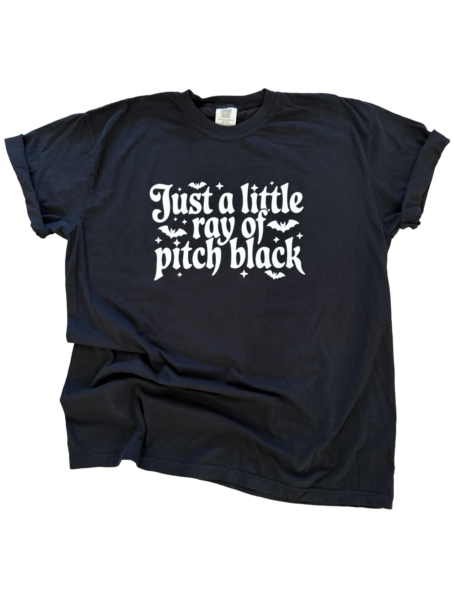 Just A Little Ray of Pitch Black Halloween Tee Hoodie, Sweatshirt | PodTeesHub.com