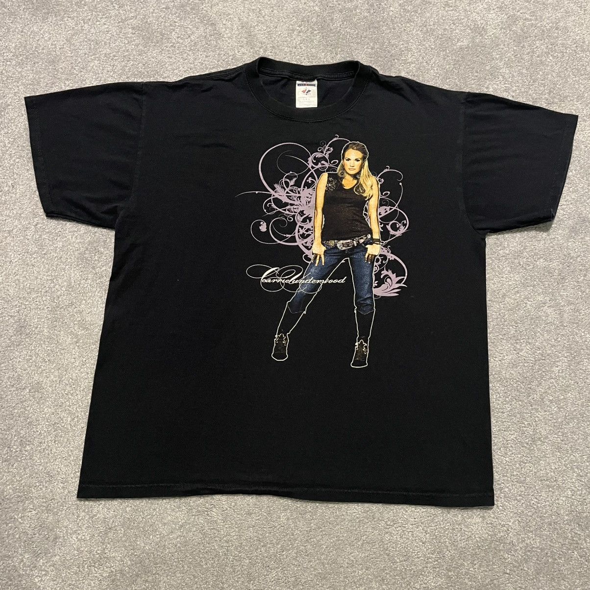 Vintage 2000s Carrie Underwood Bb Simon Graphic Tour T Shirt Hoodie, Sweatshirt | PodTeesHub.com