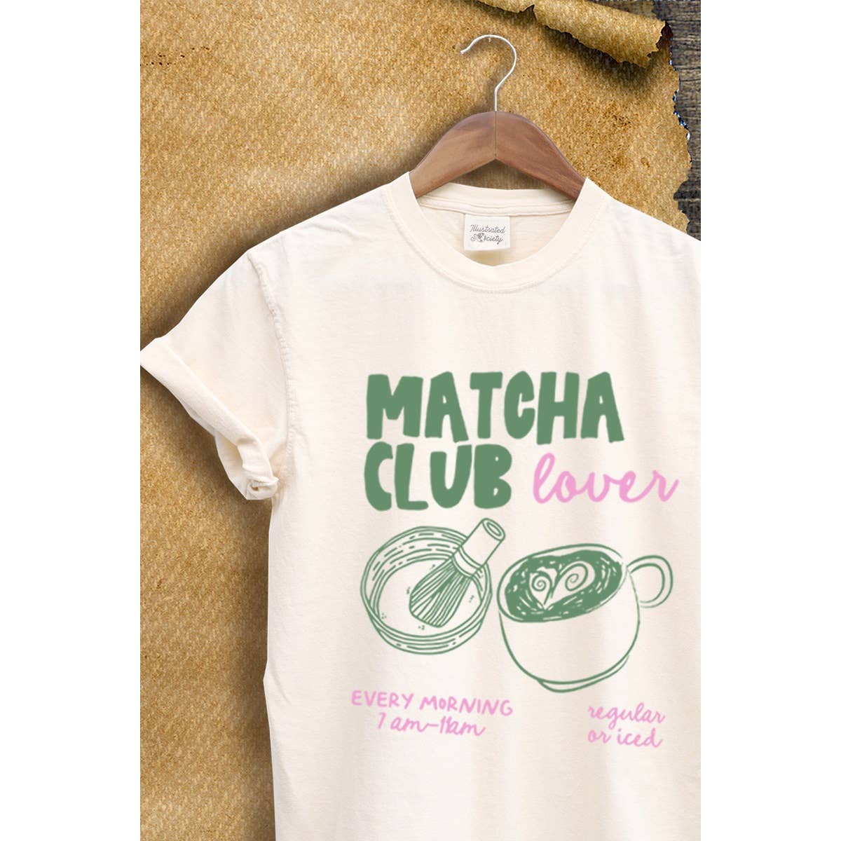 Matcha Club  Graphic Tee Hoodie, Sweatshirt | PodTeesHub.com