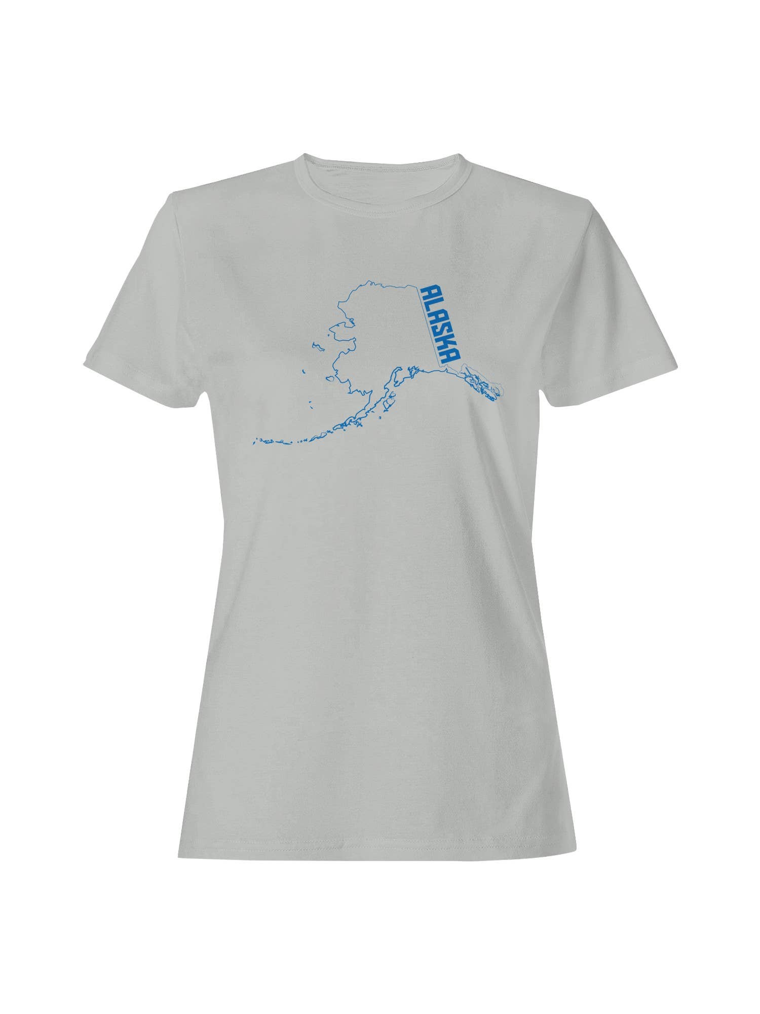 Alaska Hoodie Map Design Women's T-Shirt Sweatshirt | PodTeesHub.com