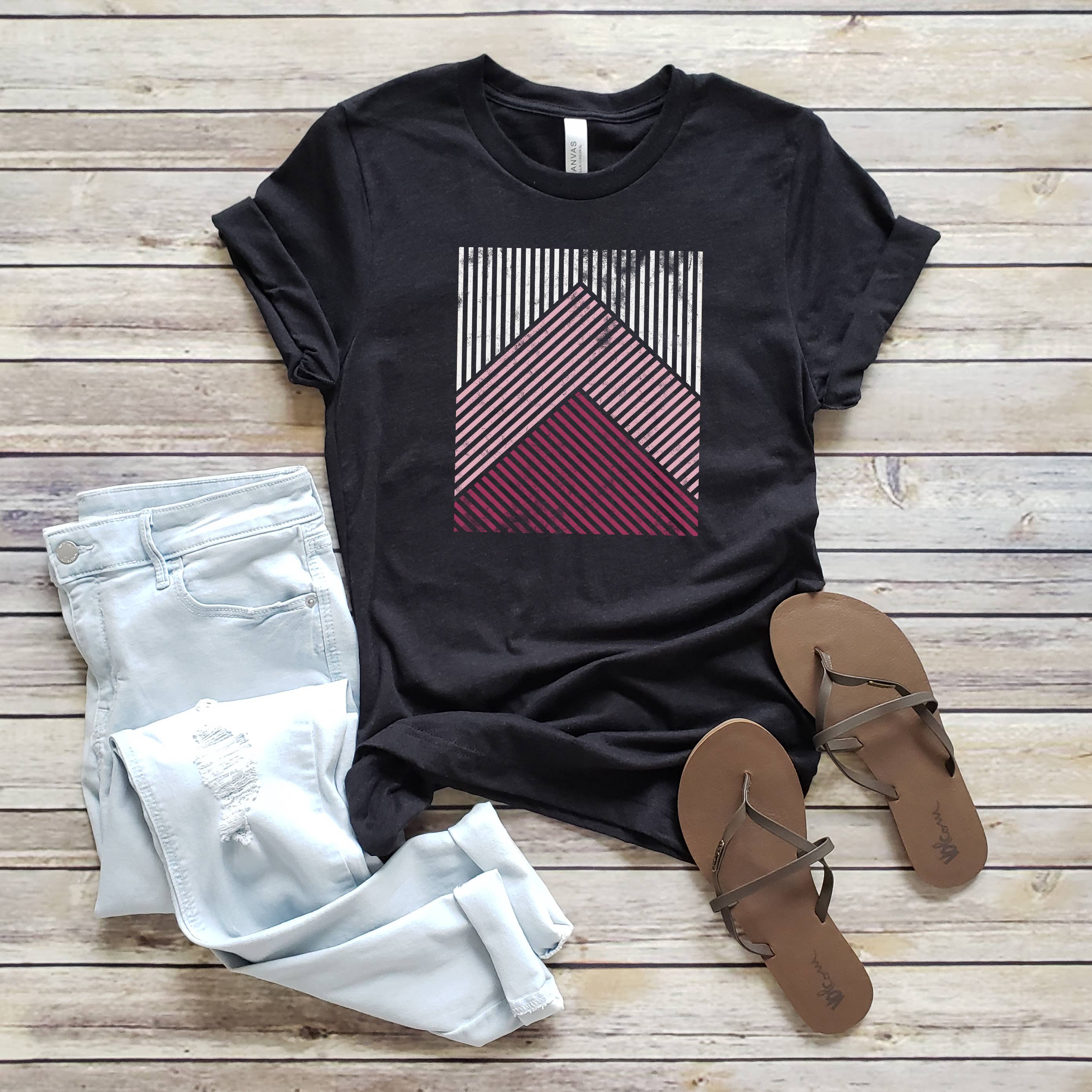 Colorful Abstract Tee | Sizes XS-2XL Hoodie, Sweatshirt | PodTeesHub.com