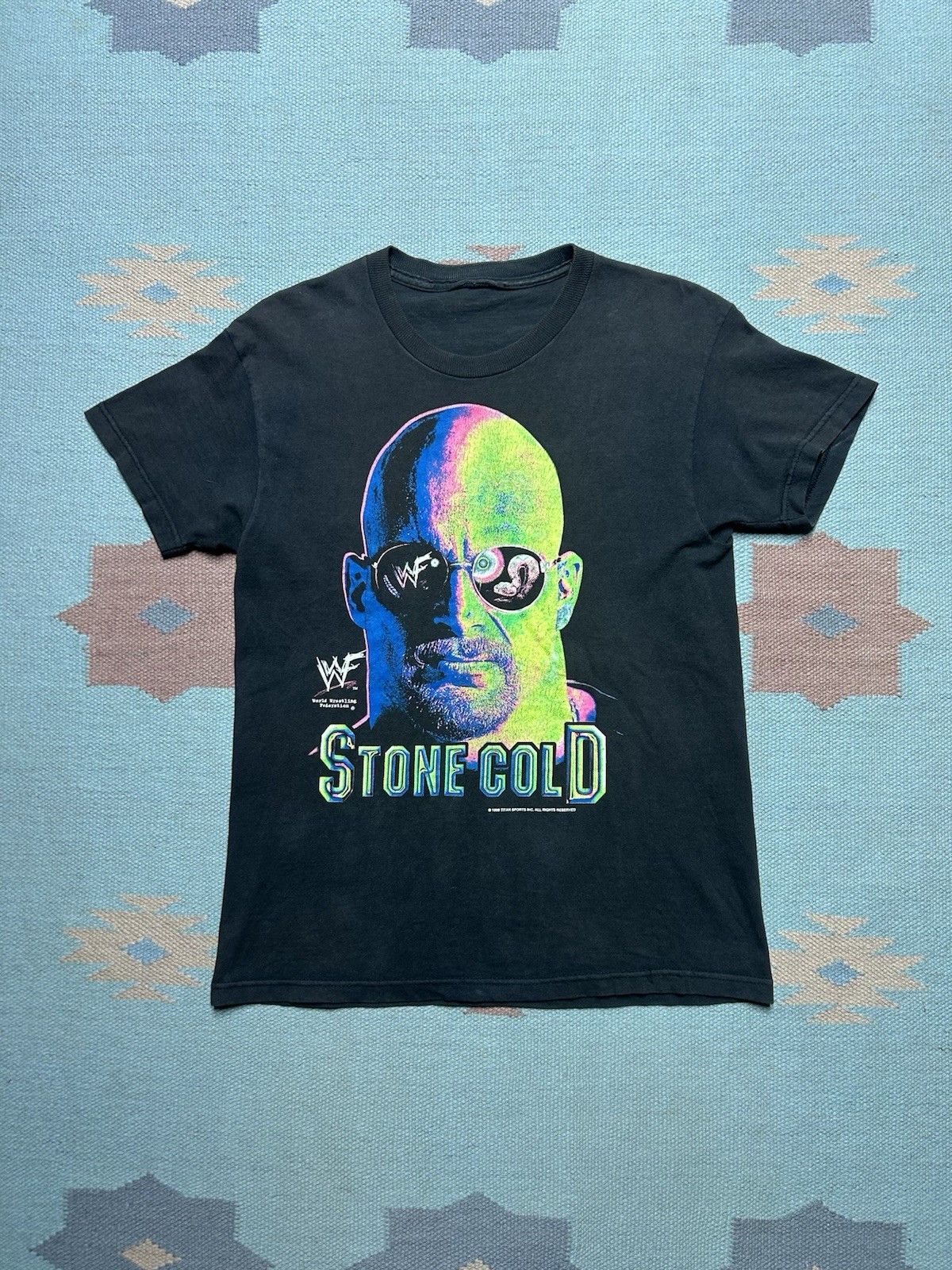 Vintage 90s T Shirt Stone Cold Steve Austin Wwf Rattlesnake Yout Xl Hoodie, Sweatshirt | PodTeesHub.com