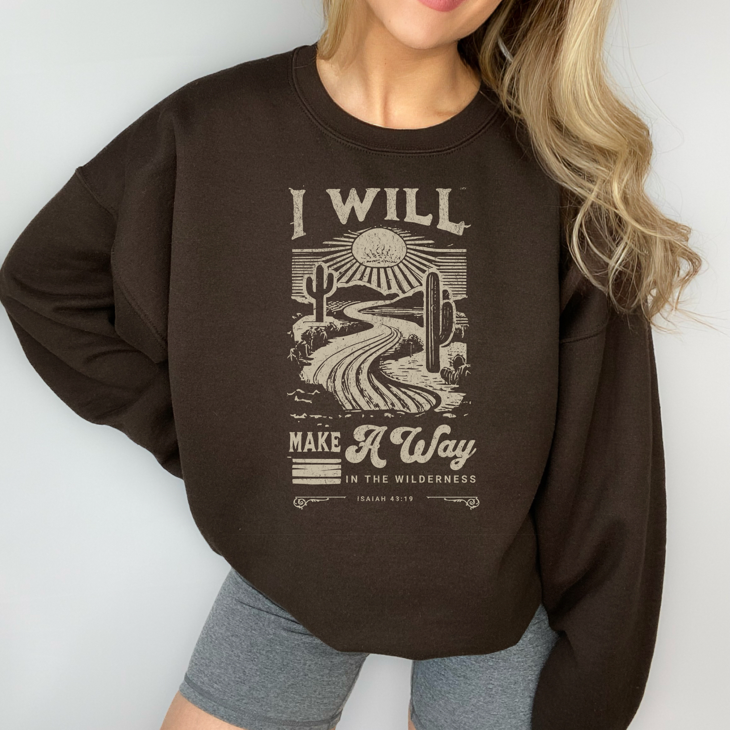 I Will Isaiah Sweatshirt - Spring Christian Graphic Tee Hoodie | PodTeesHub.com