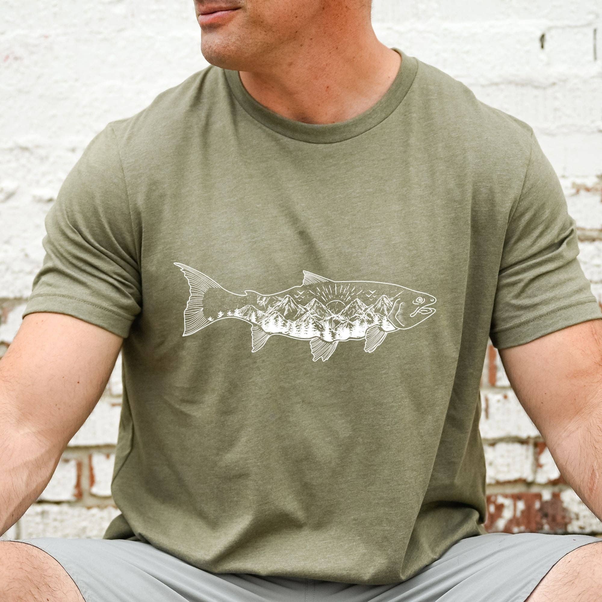 Fishing Tshirt For Men *Unisex Fit*018 Hoodie, Sweatshirt | PodTeesHub.com