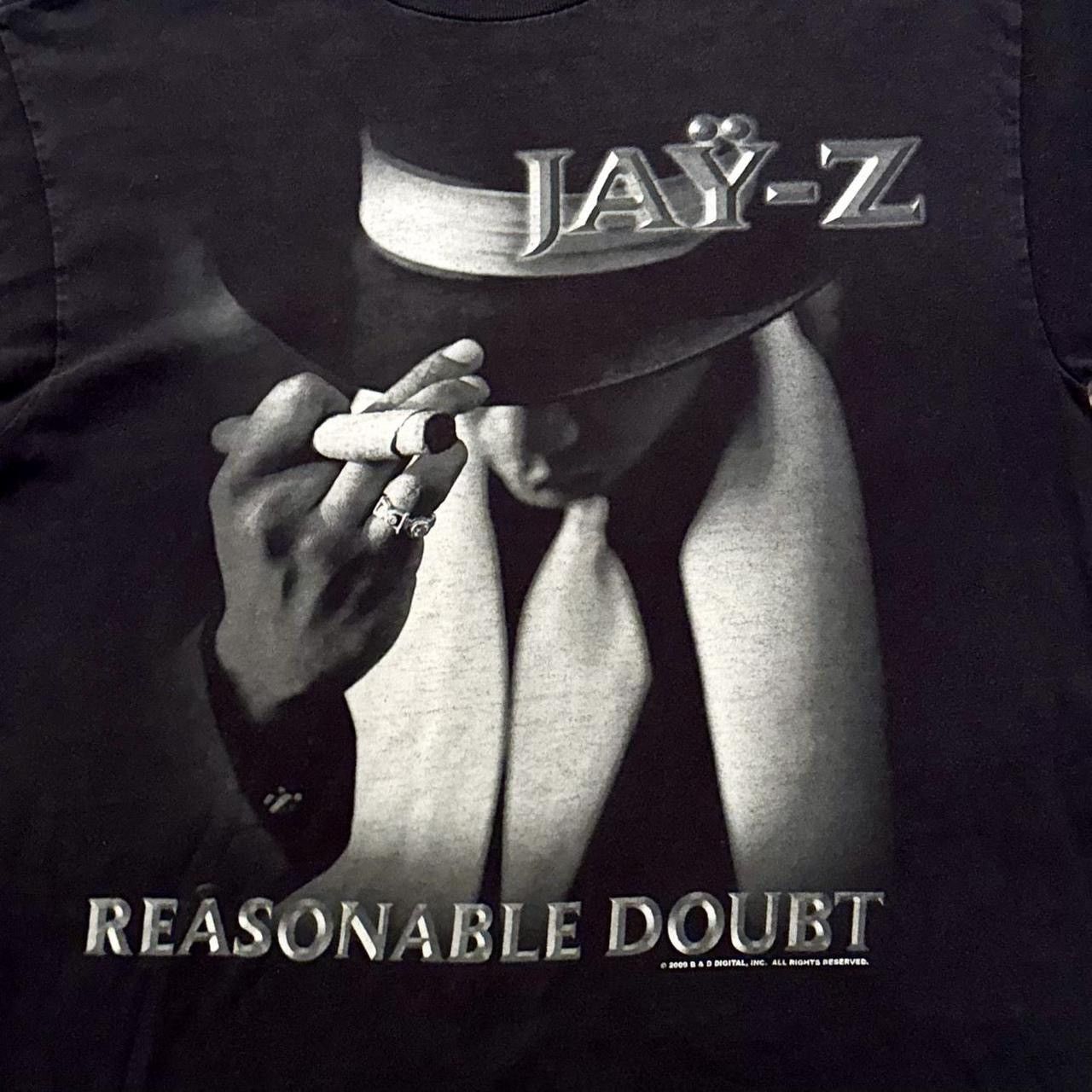Z Vintage Jay Z Reasonable Doubt Album M L T-Shirts, Hoodie, Sweatshirt