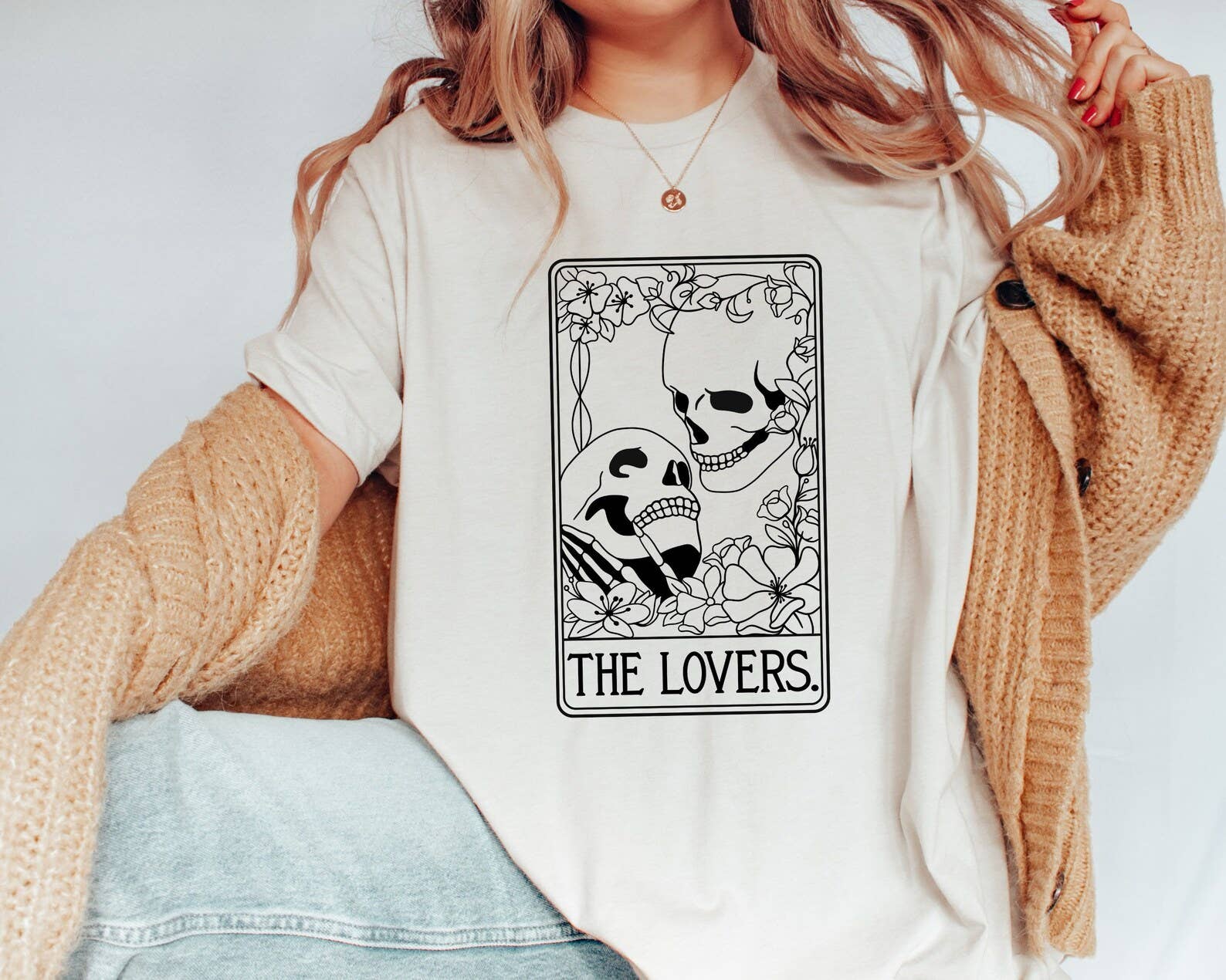 The Lovers Tarot Card T-Shirt Hoodie, Sweatshirt | PodTeesHub.com