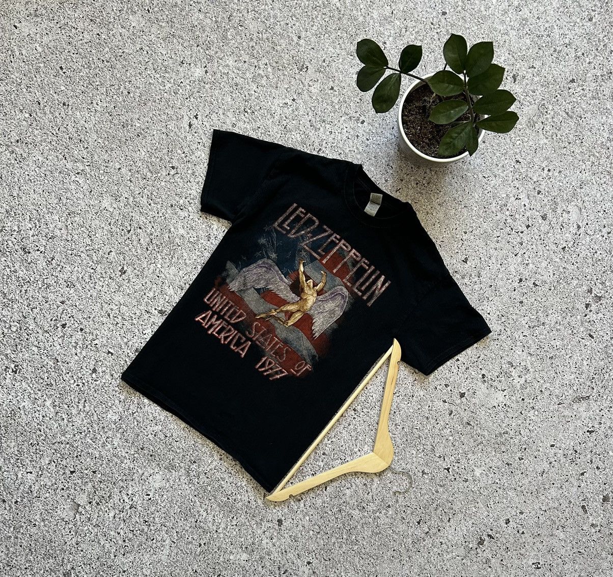 Led Zeppelin X Vintage Led Zeppelin United States Od America 2018 Rock Band T Shirt Hoodie, Sweatshirt | PodTeesHub.com