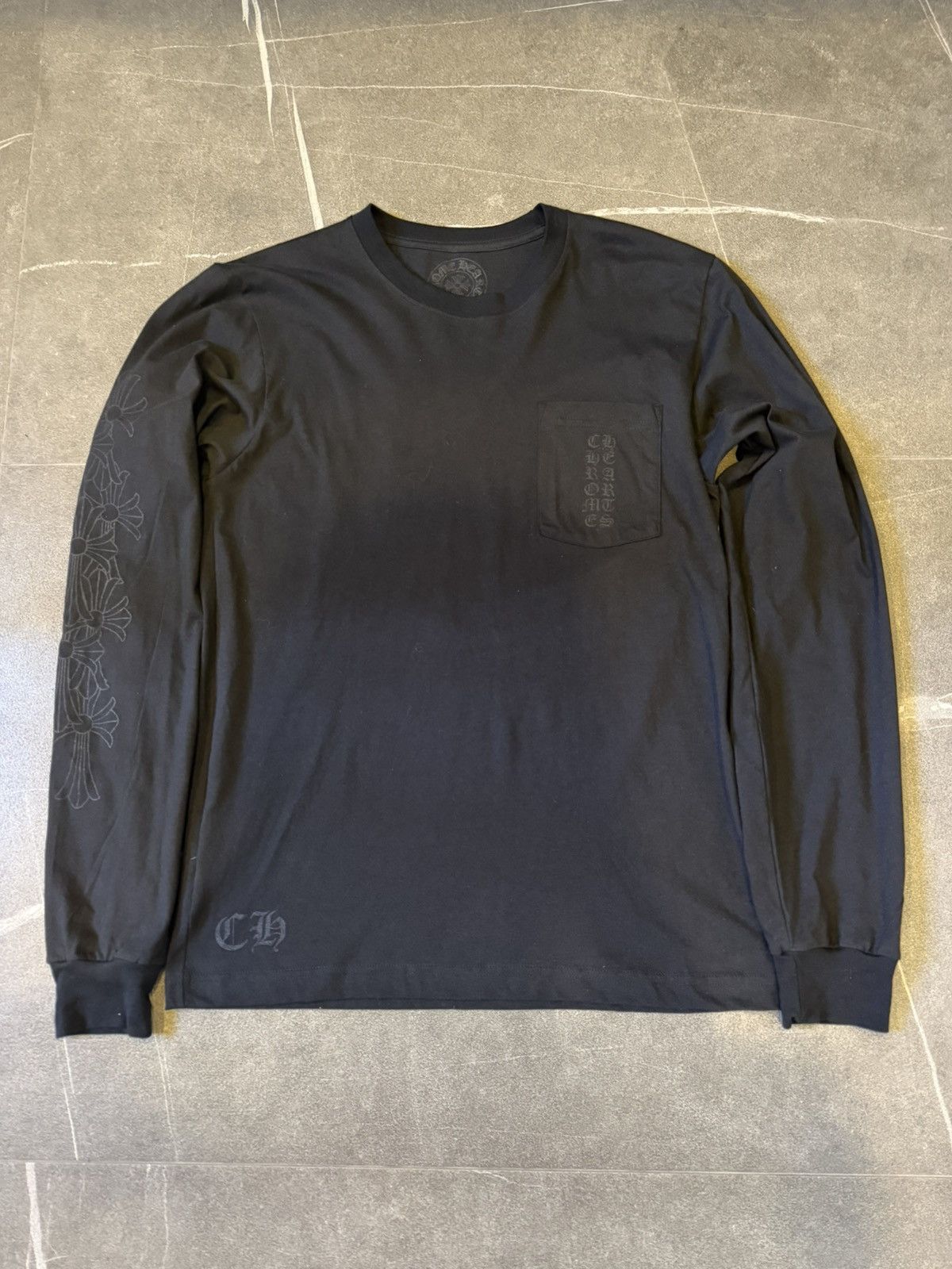 Hearts Chrome Hearts Miami Art Basel Black Longsleeve T-Shirts, Hoodie, Sweatshirt | PodTeesHub.com
