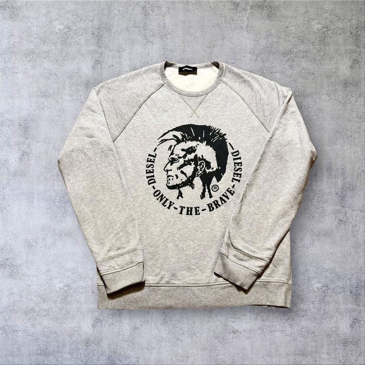 Diesel Grey Apache Graphic Sweatshirt Xl Xxl T-Shirts, Hoodie | PodTeesHub.com