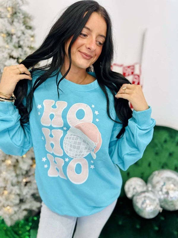 Hohoho Santa Disco Dtf Sweatshirt T-Shirts, Hoodie | PodTeesHub.com