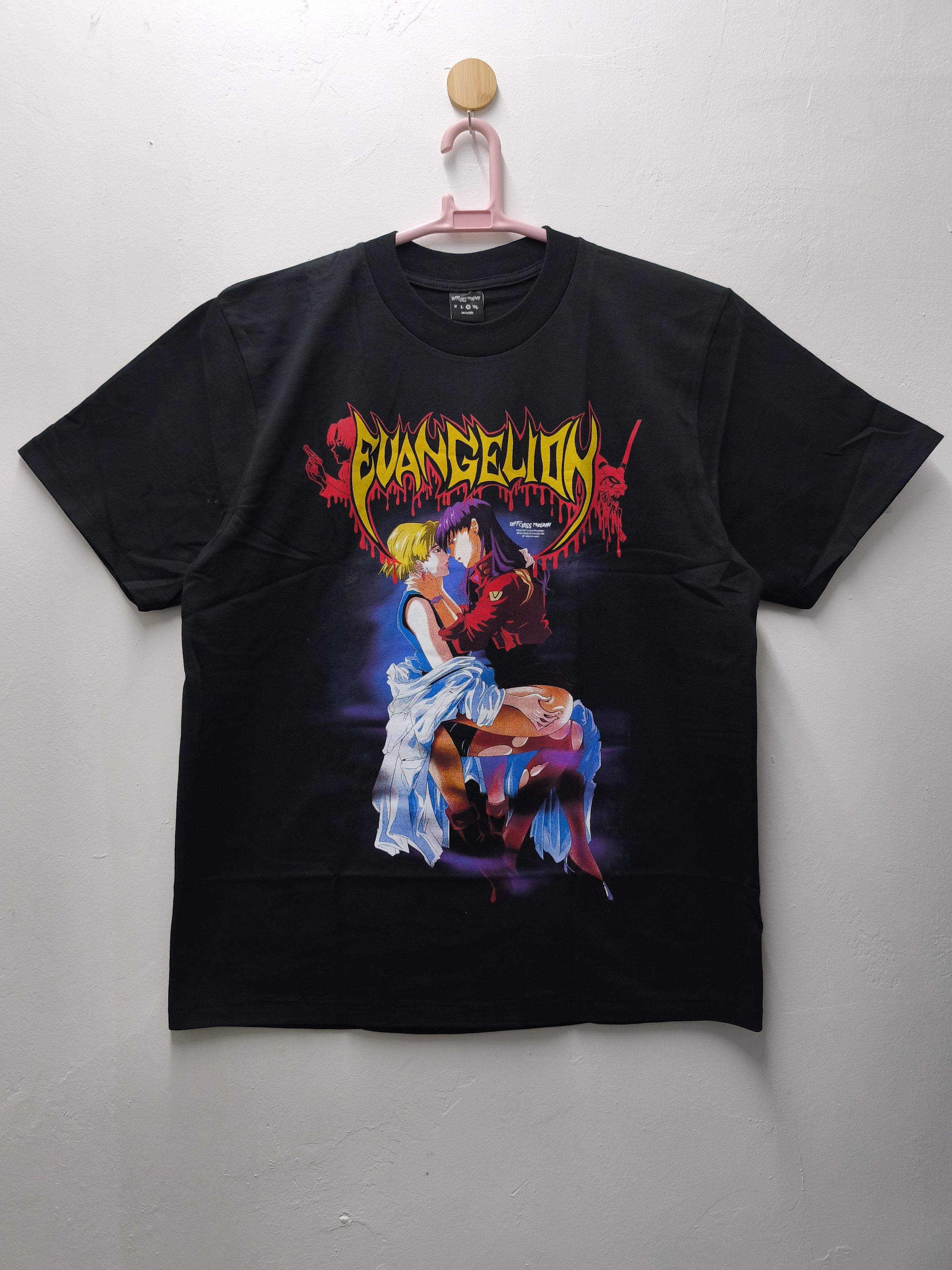 Anime Neon Genesis Evangelion Love Is Destructive T-Shirts, Hoodie, Sweatshirt