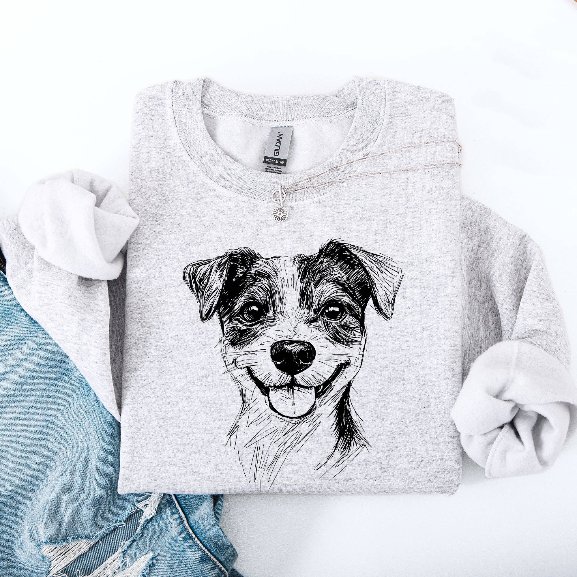 Jack Russell, Pet, Dog Breed Sweatshirt T-Shirts, Hoodie | PodTeesHub.com