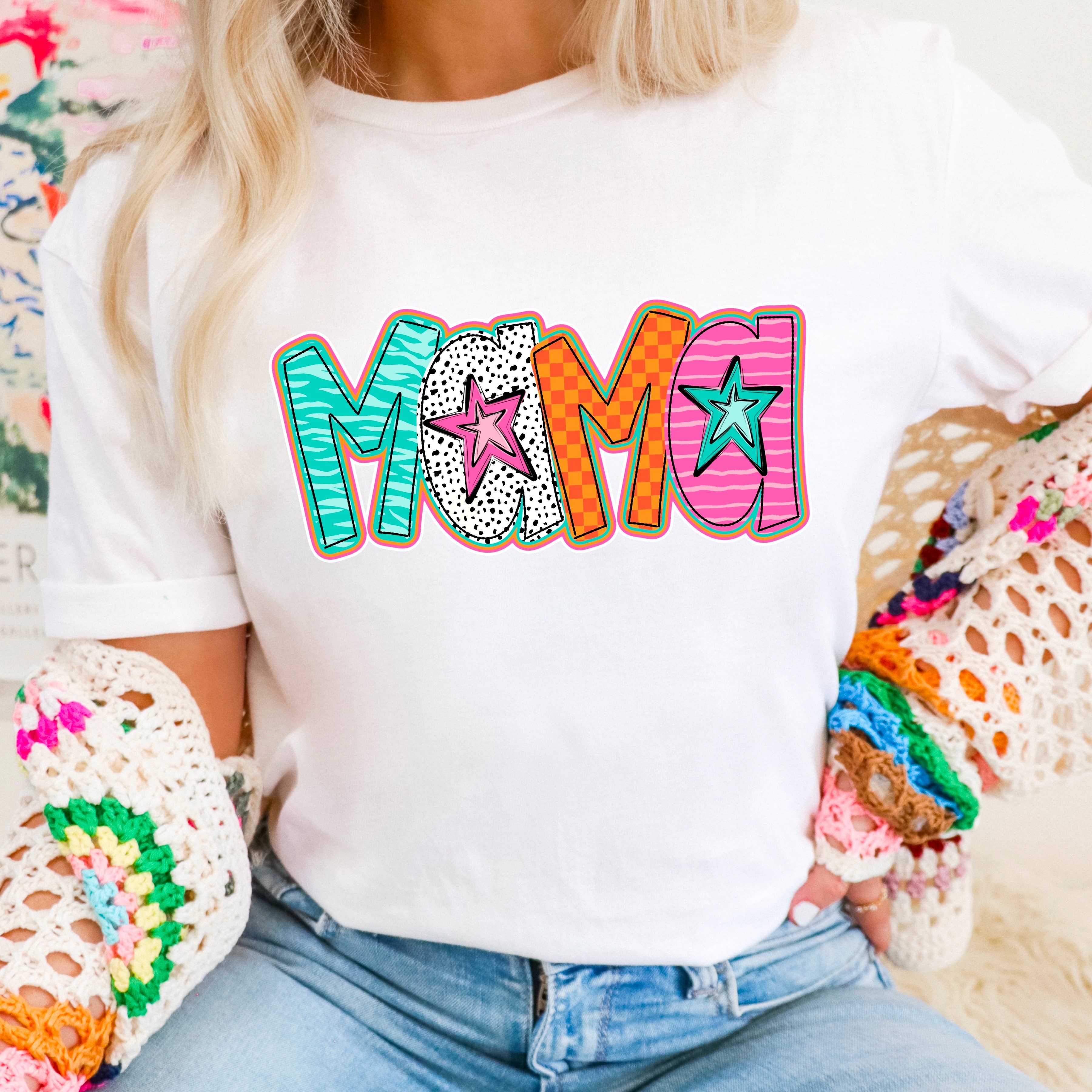 Mama Graphic Tee| Mother’S Day  | Gildan Hoodie, Sweatshirt | PodTeesHub.com