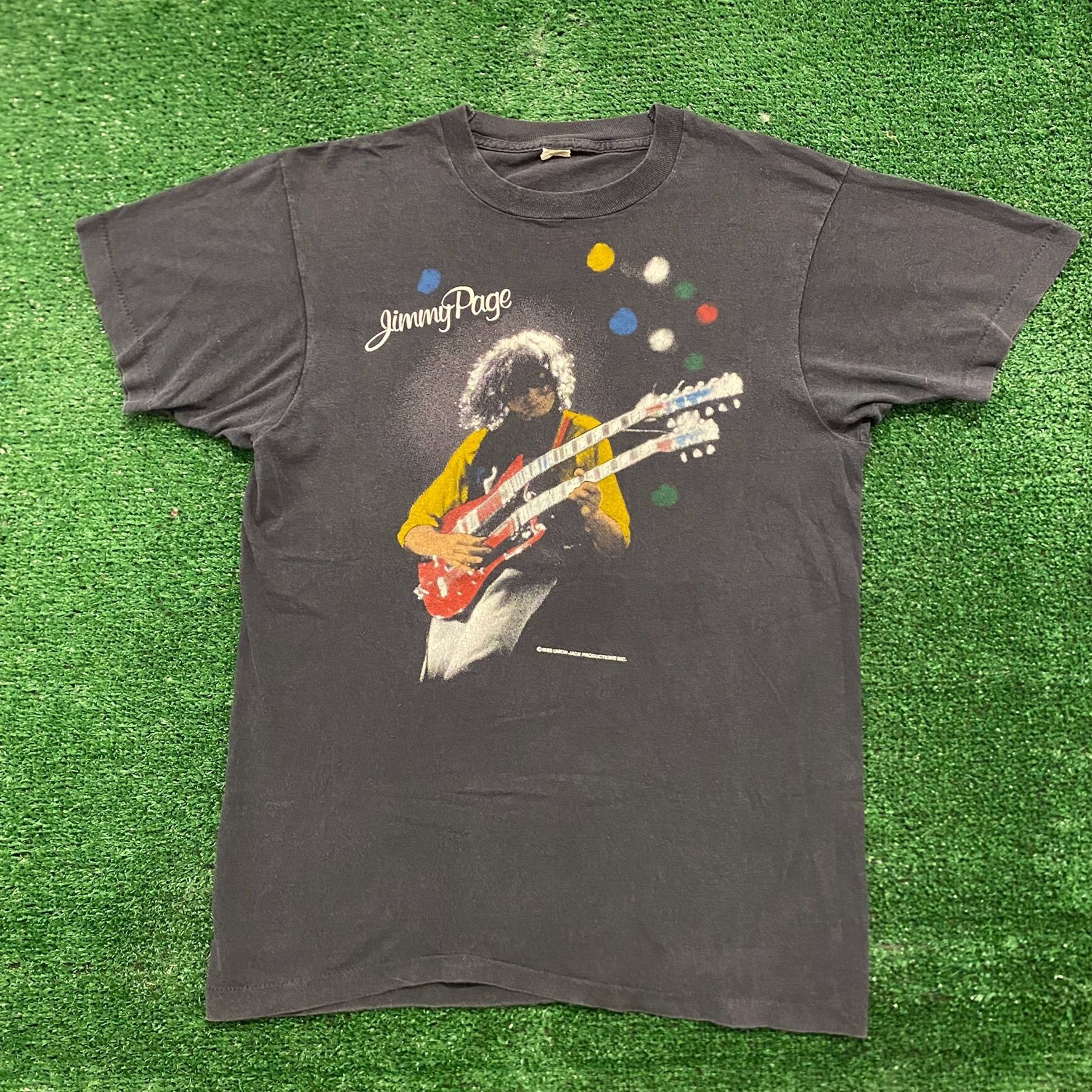 Led Zeppelin X Vintage Jimmy Page Led Zeppelin Vintage 80s Rock Band T Shirt Hoodie, Sweatshirt | PodTeesHub.com