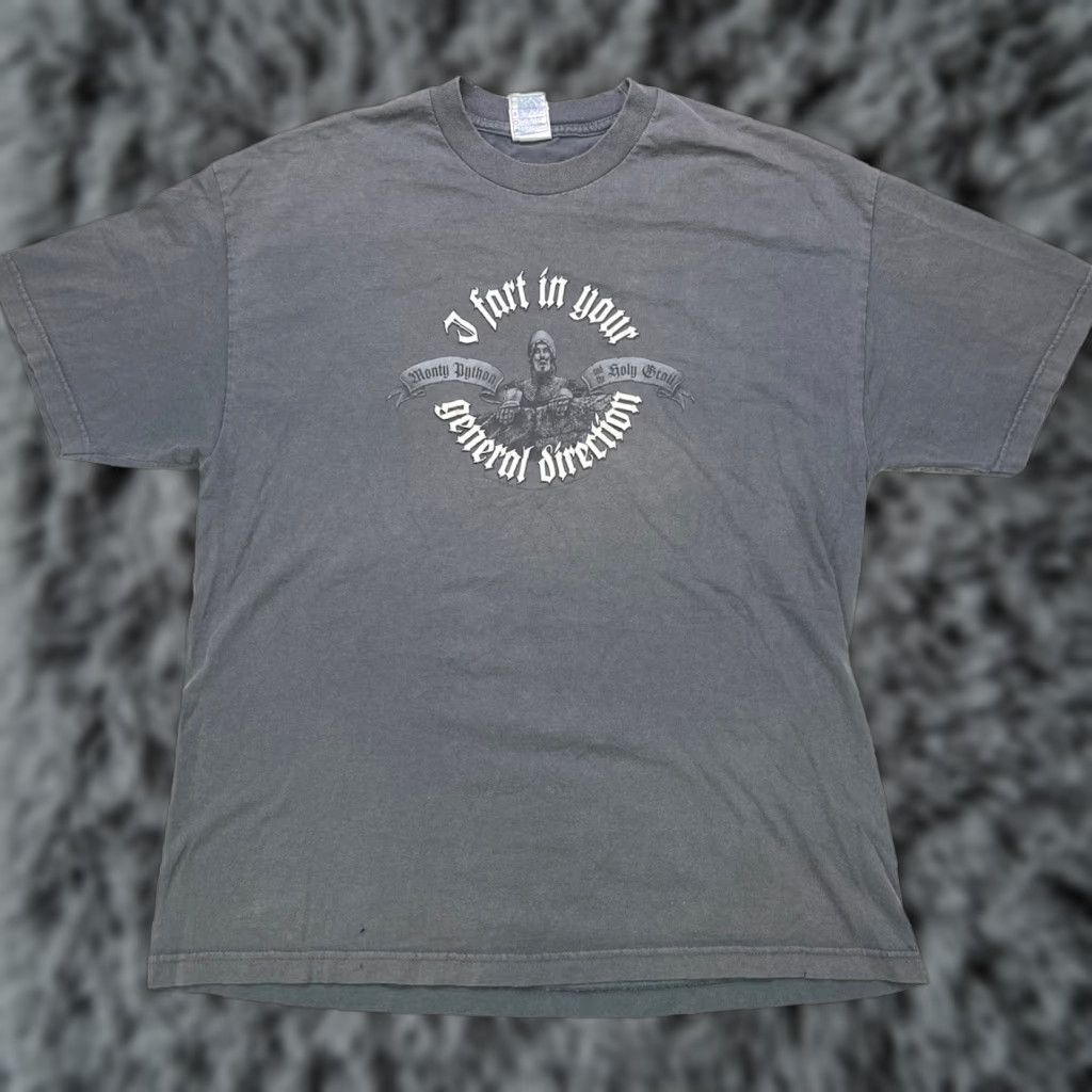 Vintage Monty Python Funny T Shirt Xl Gray Crew Neck Mens 2005 Hoodie, Sweatshirt | PodTeesHub.com