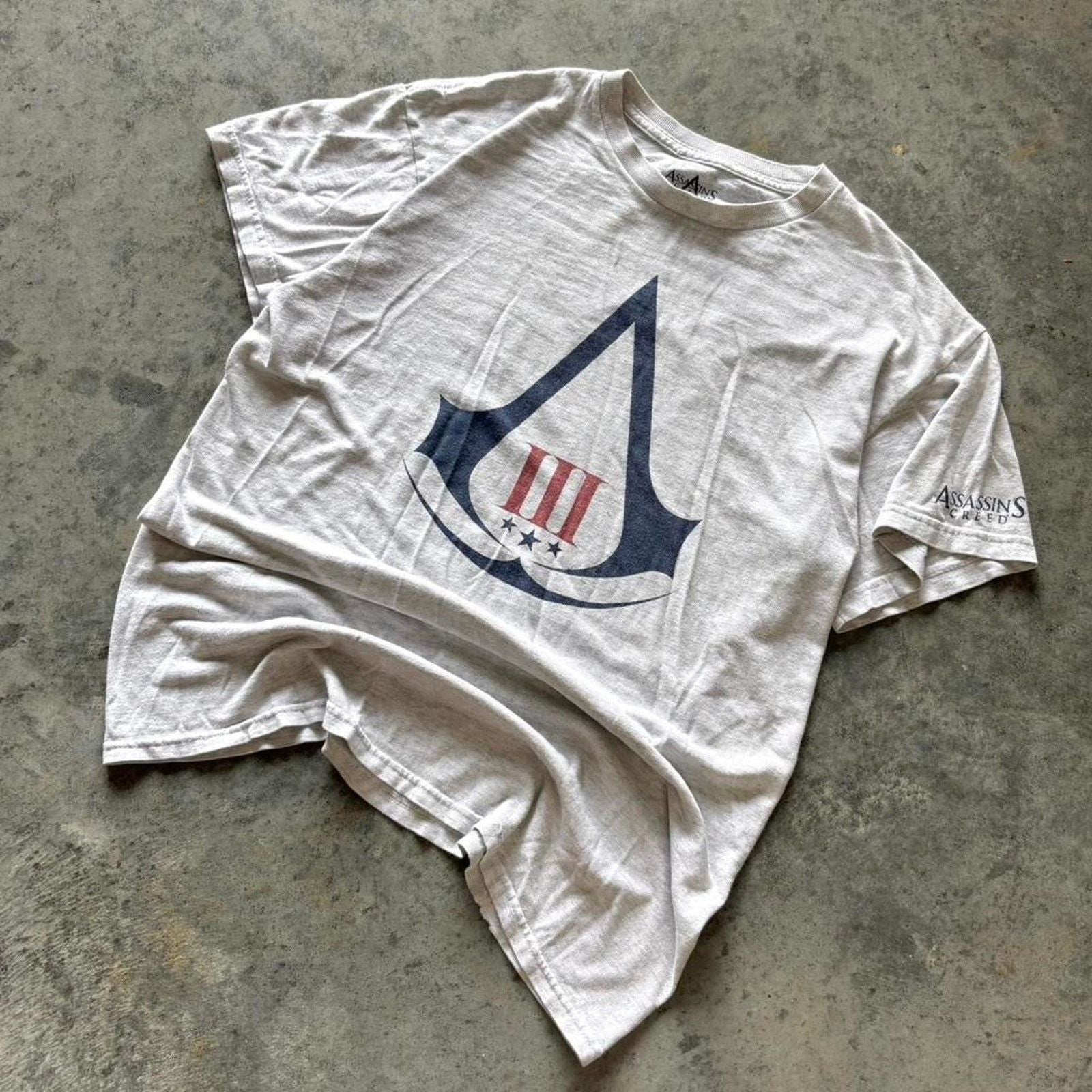 Vintage Assassin S Creed 3 Video Game Promo T-Shirts, Hoodie, Sweatshirt
