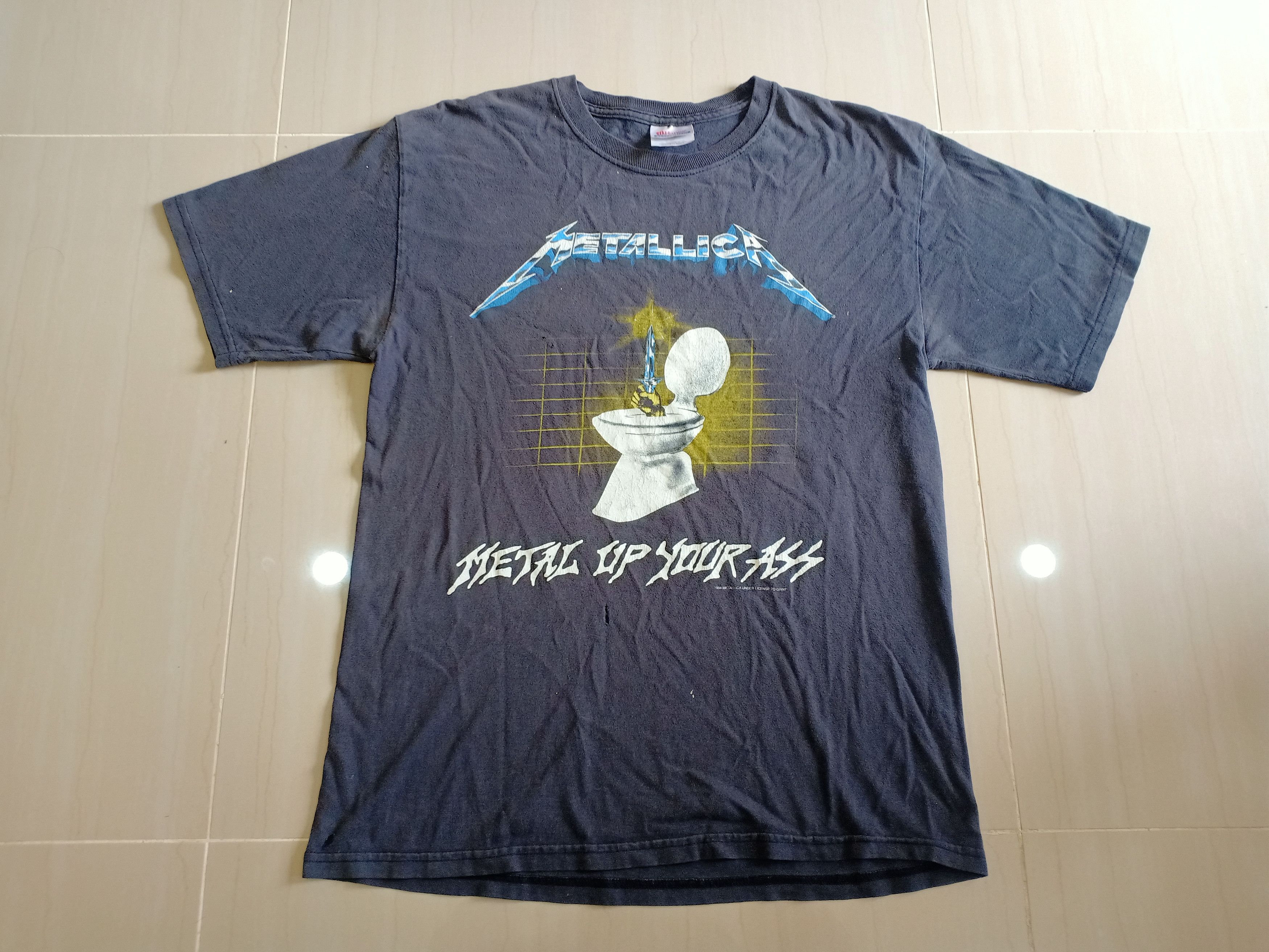 Metallica X Vintage Vintage 1994 Metallica Metal Up Your Ass T-Shirts, Hoodie, Sweatshirt