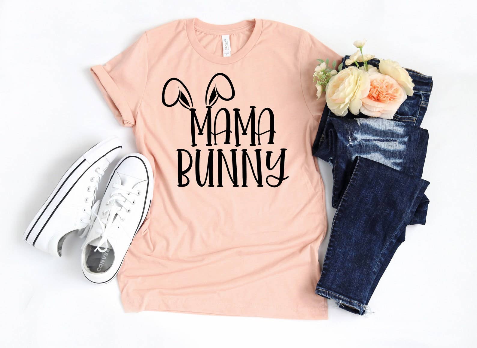 Bunny Mama T-Shirt Hoodie, Sweatshirt | PodTeesHub.com