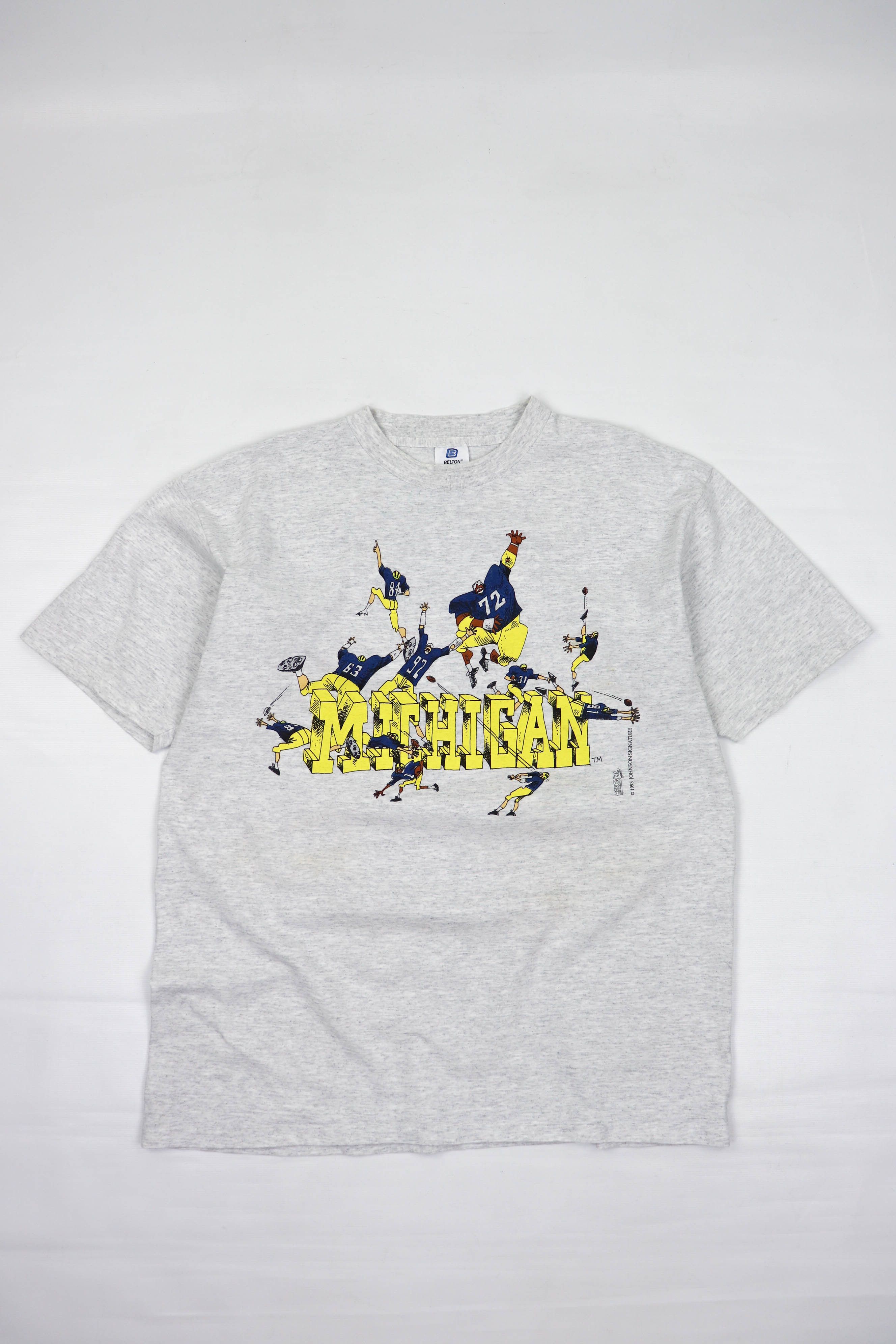 1993 Vintage 90s Made In Usa Michigan Graphics T Shirt Tee Hoodie, Sweatshirt | PodTeesHub.com