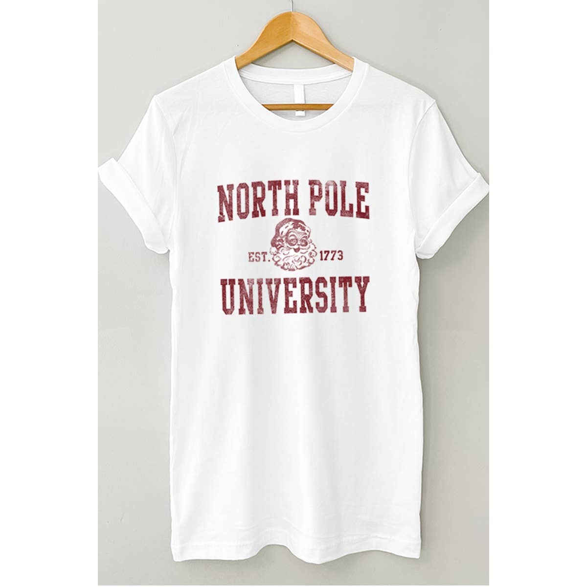 Northpole University Vintage  Graphic Tee Hoodie, Sweatshirt | PodTeesHub.com