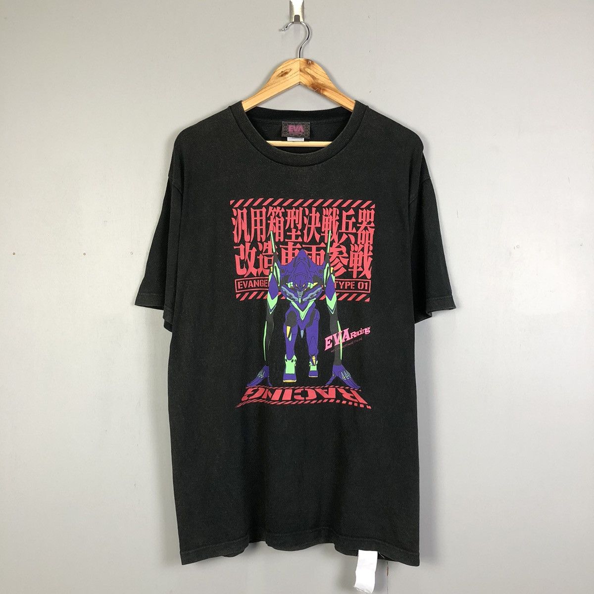 Anime Vintage Faded Neon Genesis Evangelion Eva Racing T-Shirts, Hoodie, Sweatshirt