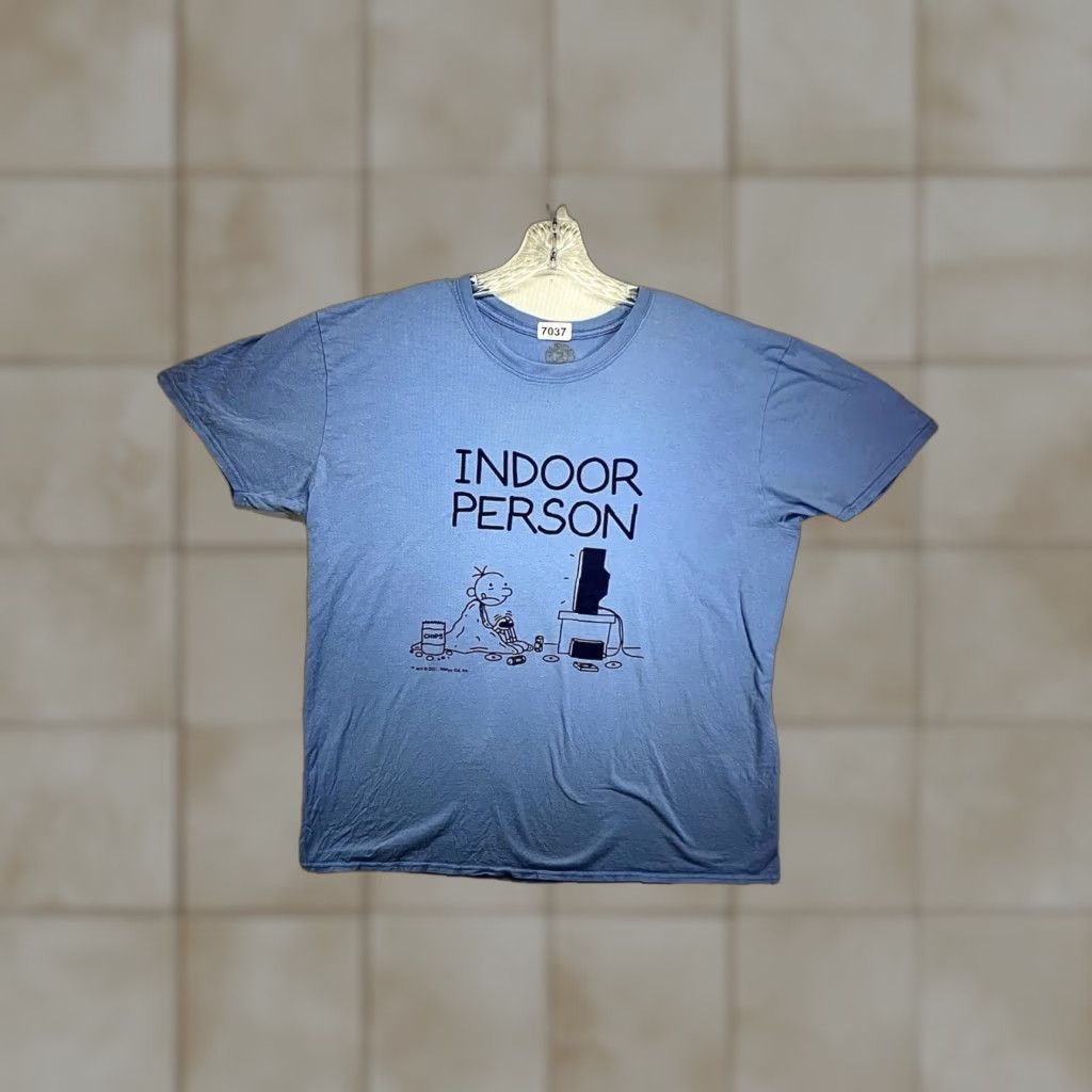 Etro Vintage Diary Of A Wimpy Kid T Shirt Adult Large Blue Graphic Print Greg Heffley Retro Video Ga Hoodie, Sweatshirt