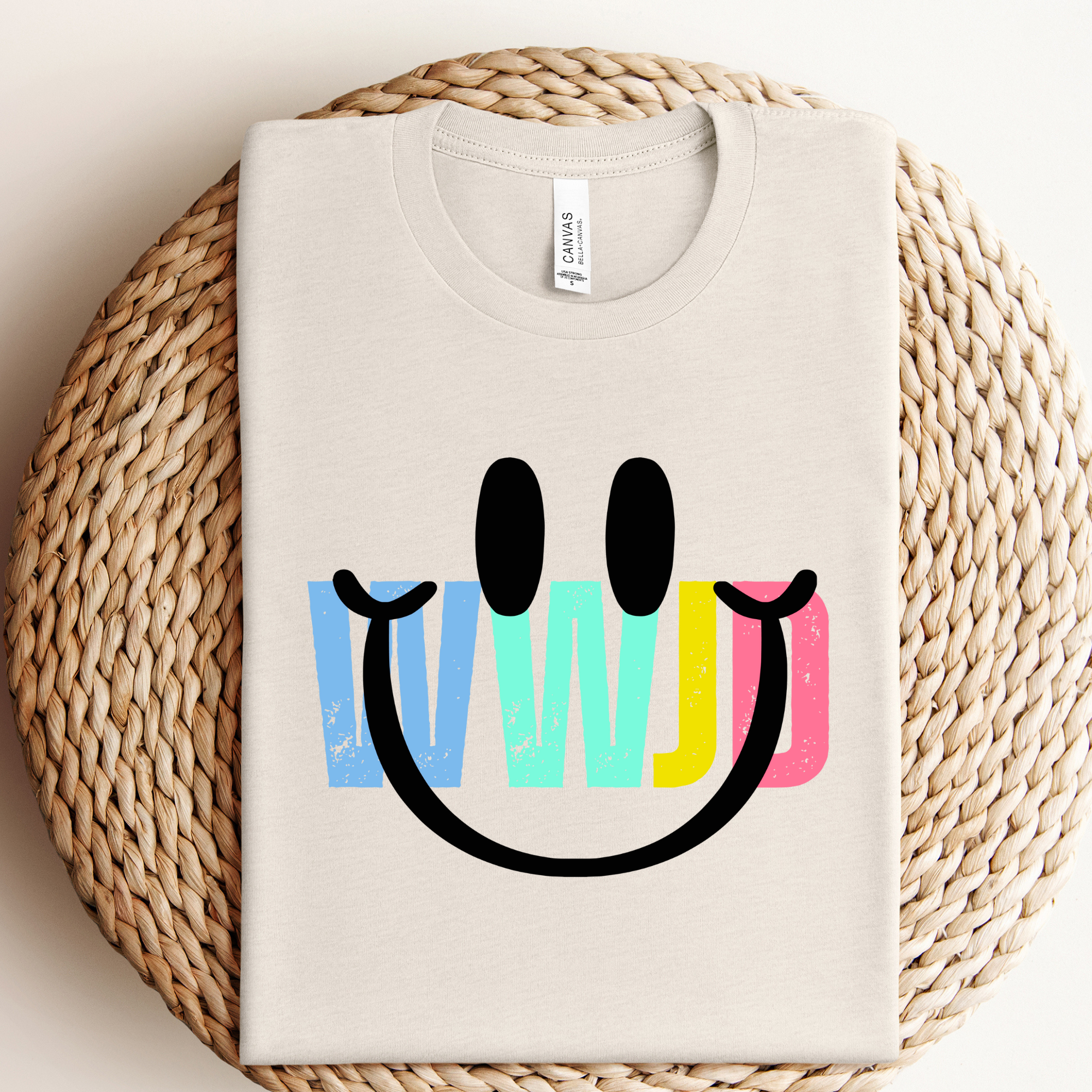Wwjd Smiley Graphic Tee Hoodie, Sweatshirt | PodTeesHub.com