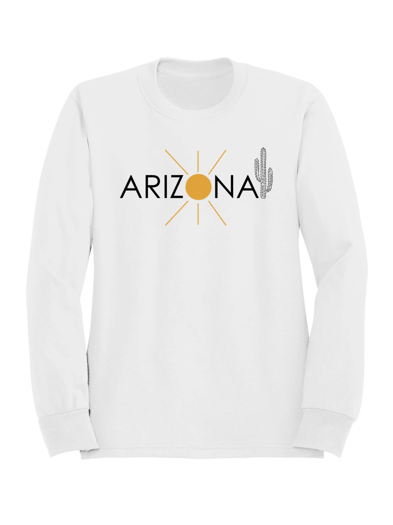 Sun & Cactus Wall Art Men's Sweatshirt T-Shirts, Hoodie | PodTeesHub.com