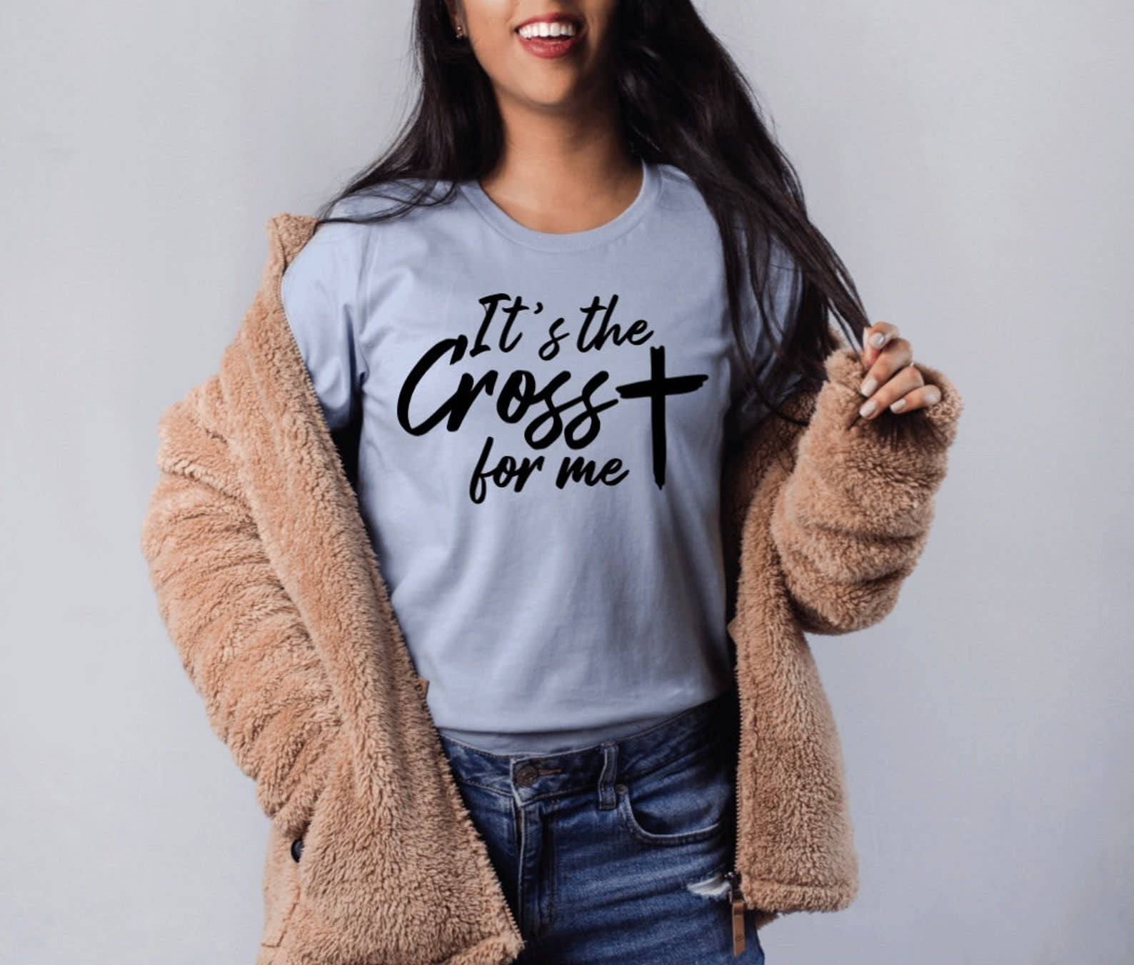 It's the Cross For Me T-Shirt Hoodie, Sweatshirt | PodTeesHub.com