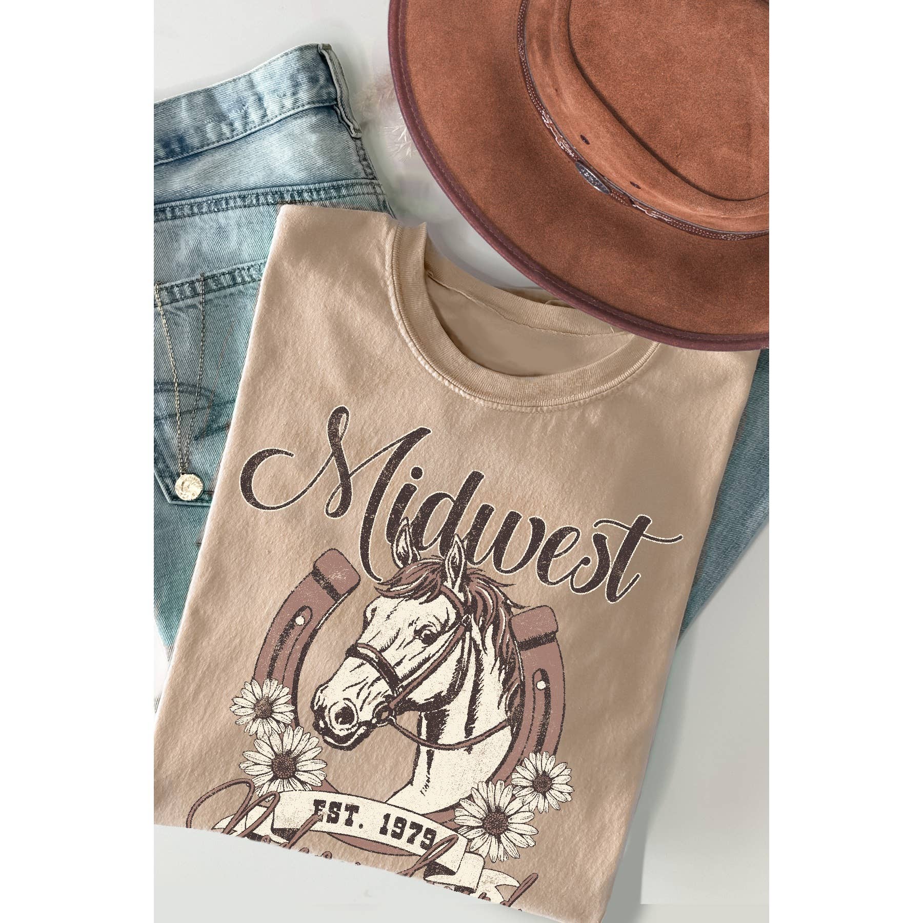 Midwest Rodeo Legend - Short Sleeve T Shirt Hoodie, Sweatshirt | PodTeesHub.com