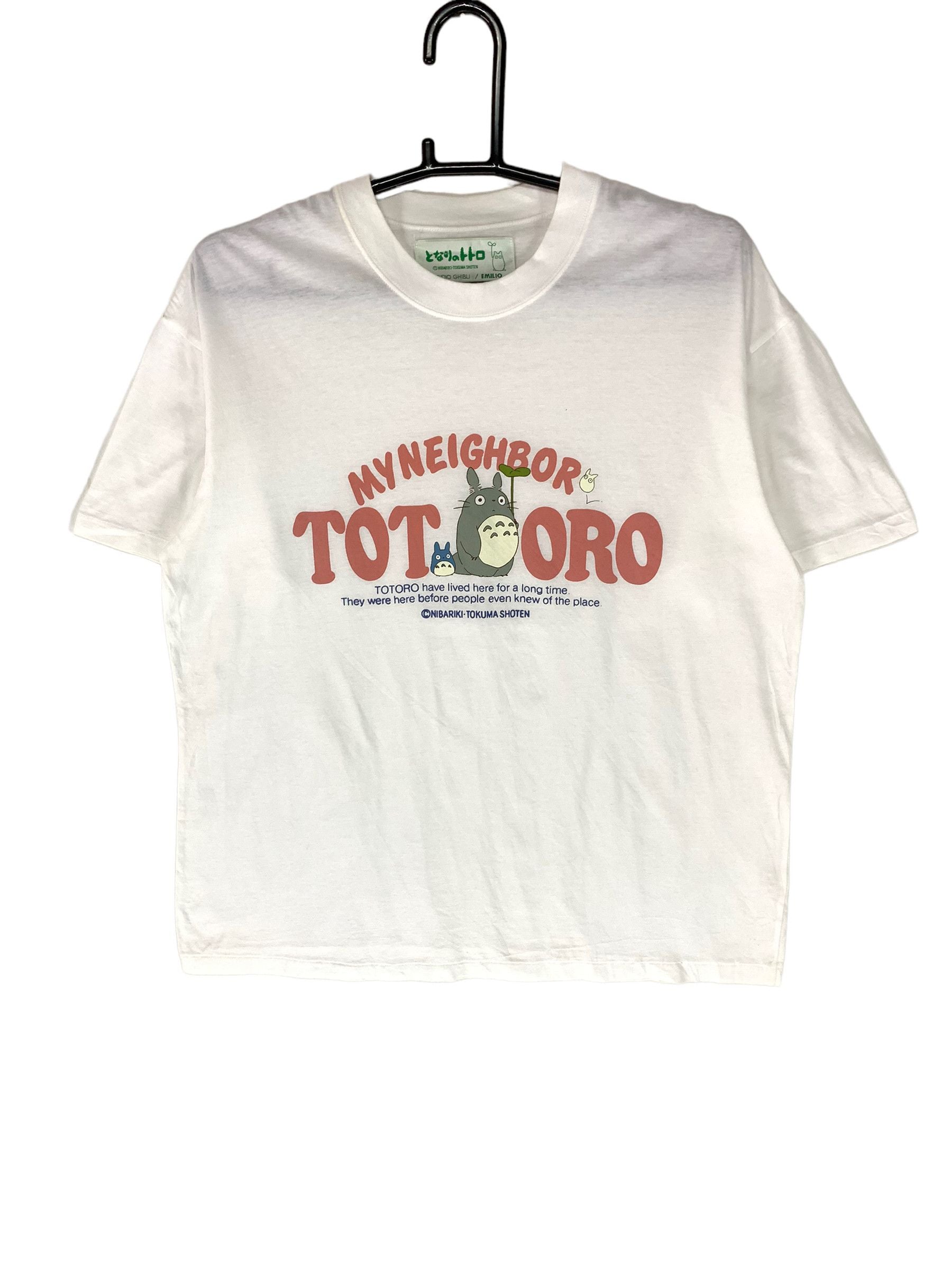 Japanese Brand X Vintage My Neighbor Totoro Studio Ghibli Anime Film Vintage 80s Tee Hoodie, Sweatshirt | PodTeesHub.com