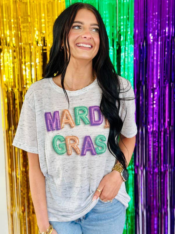 Mardi Gras Balloons Marble Tee Hoodie, Sweatshirt | PodTeesHub.com