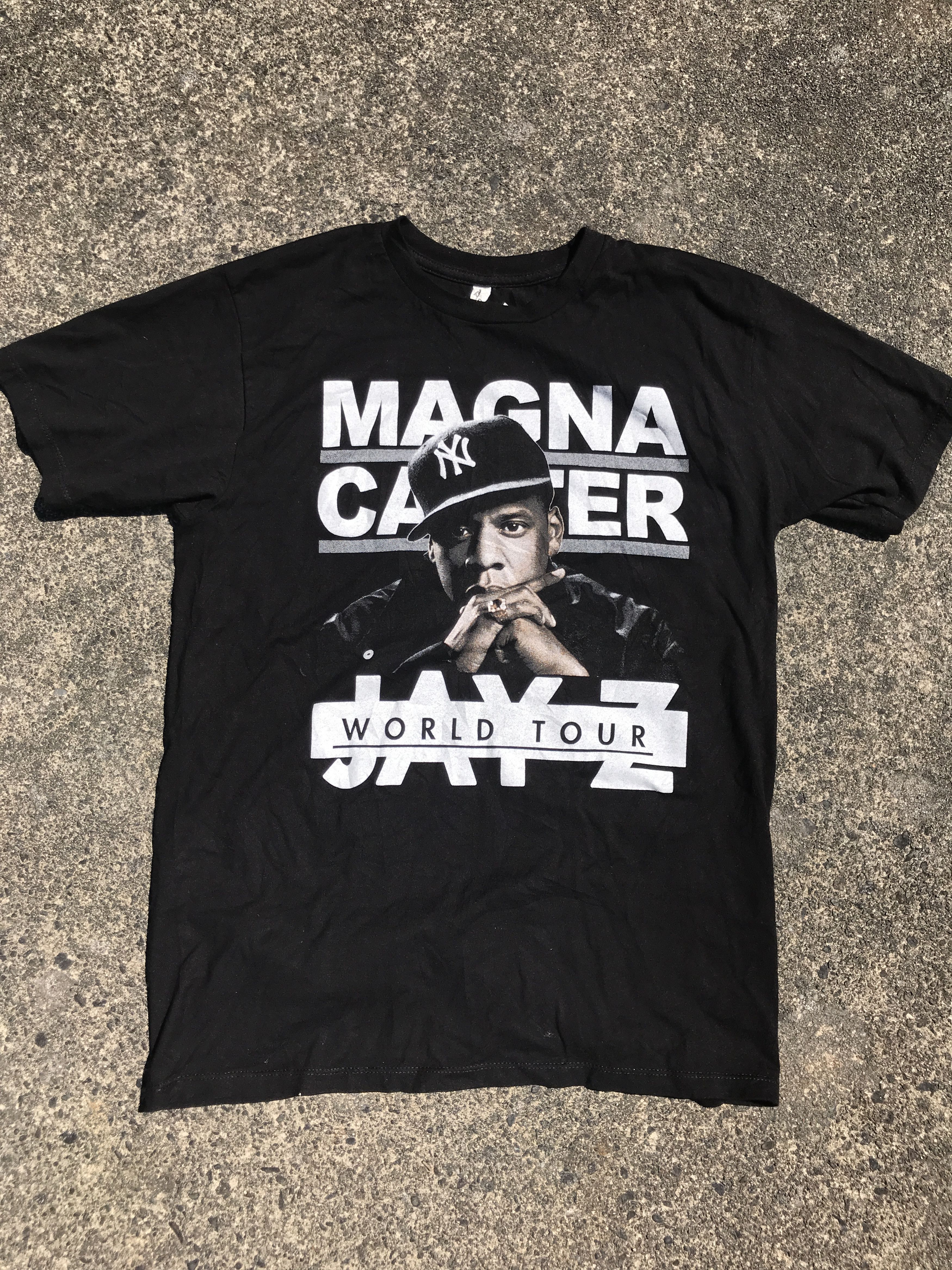 Vintage Jay Z Magna Carta World Tour Band Tee Travis Kanye Style Hoodie, Sweatshirt | PodTeesHub.com