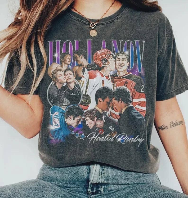 Heated Rivalry Vintage Hockey Romance Tee Hoodie, Sweatshirt | PodTeesHub.com