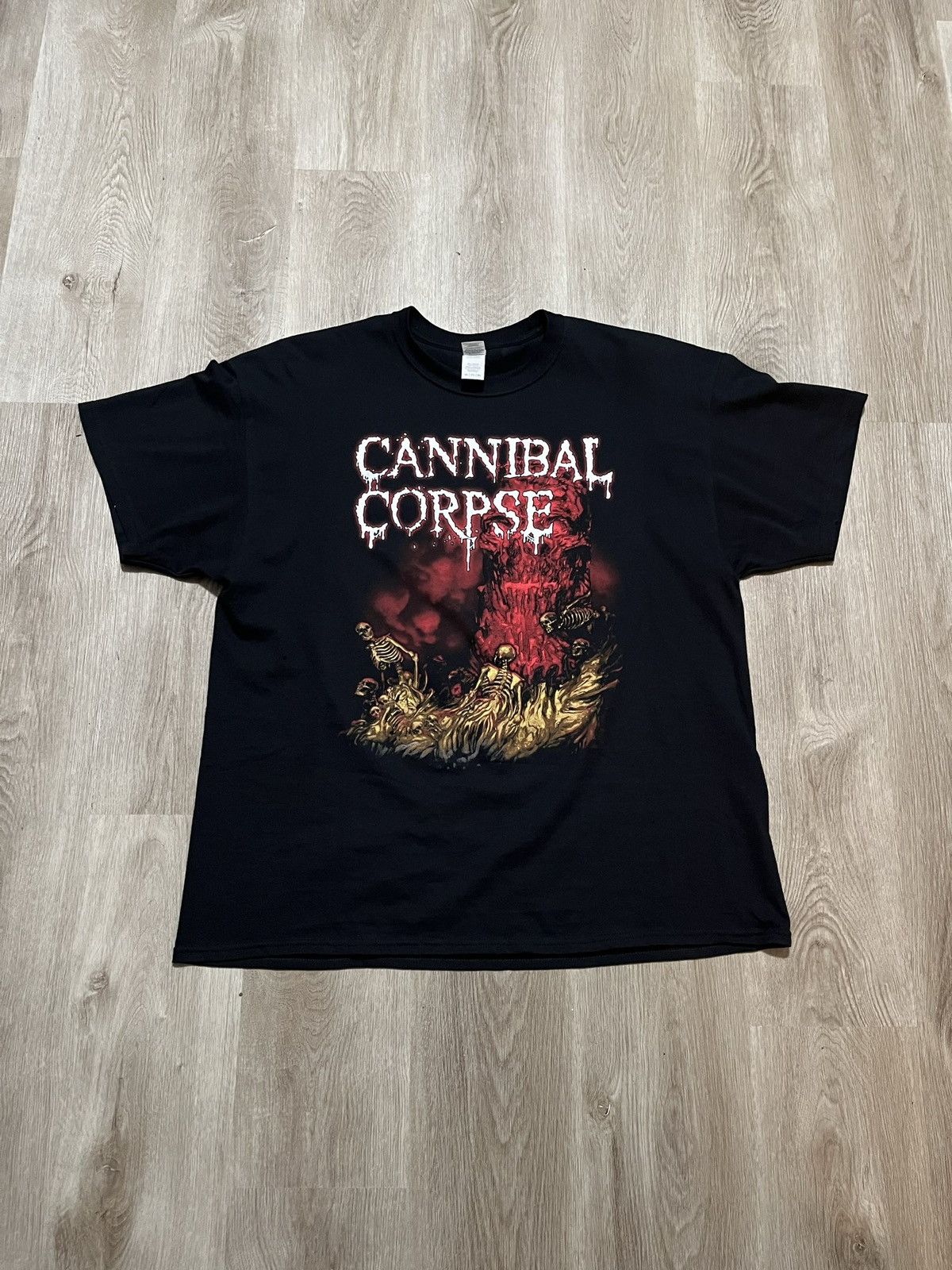 Vintage Y2k Cannibal Corpse Band Tee Hoodie, Sweatshirt | PodTeesHub.com