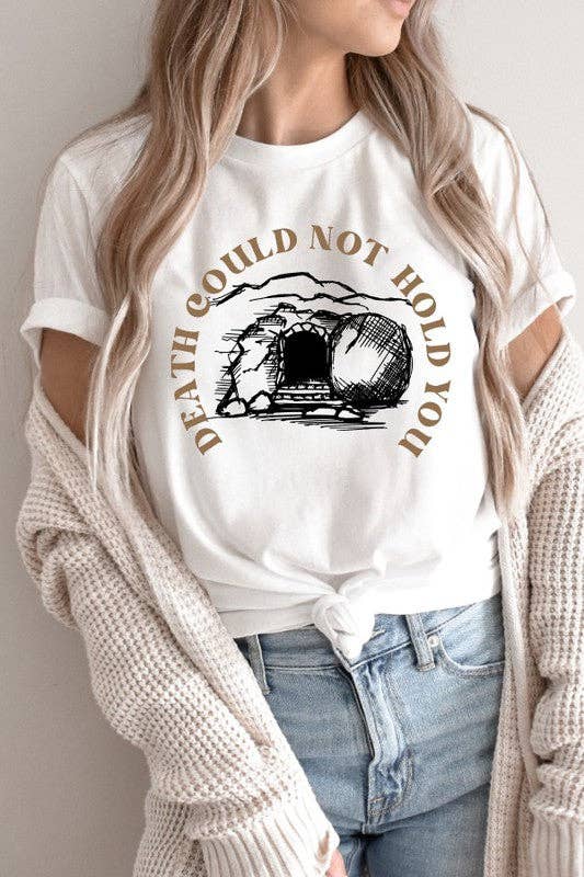 Death Could Not Hold You Empty Tomb Tee Hoodie, Sweatshirt | PodTeesHub.com