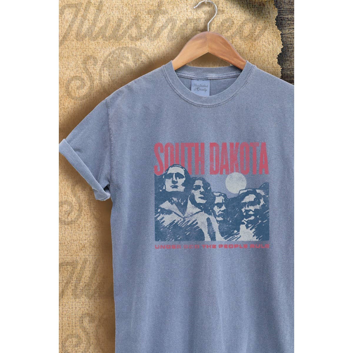 South Dakota Vintage Graphic  Tee Hoodie, Sweatshirt | PodTeesHub.com