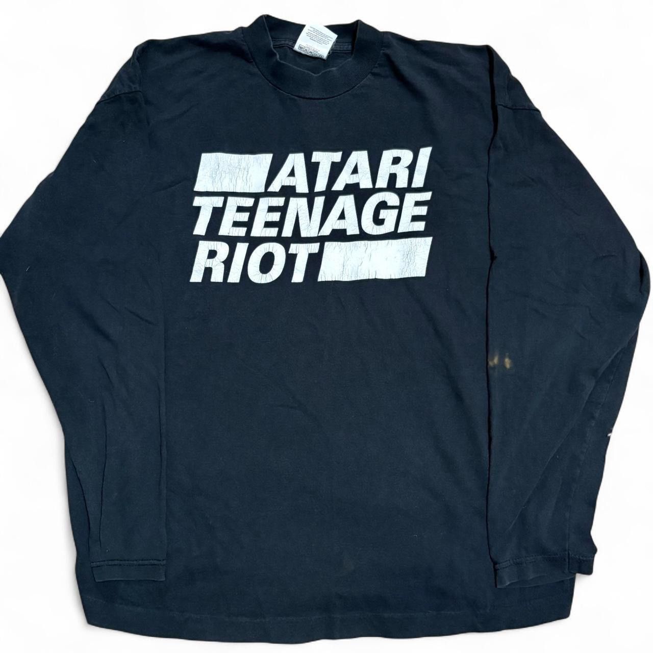 Band Tees Atari Teenage Riot T Shirt 90s Hoodie, Sweatshirt | PodTeesHub.com