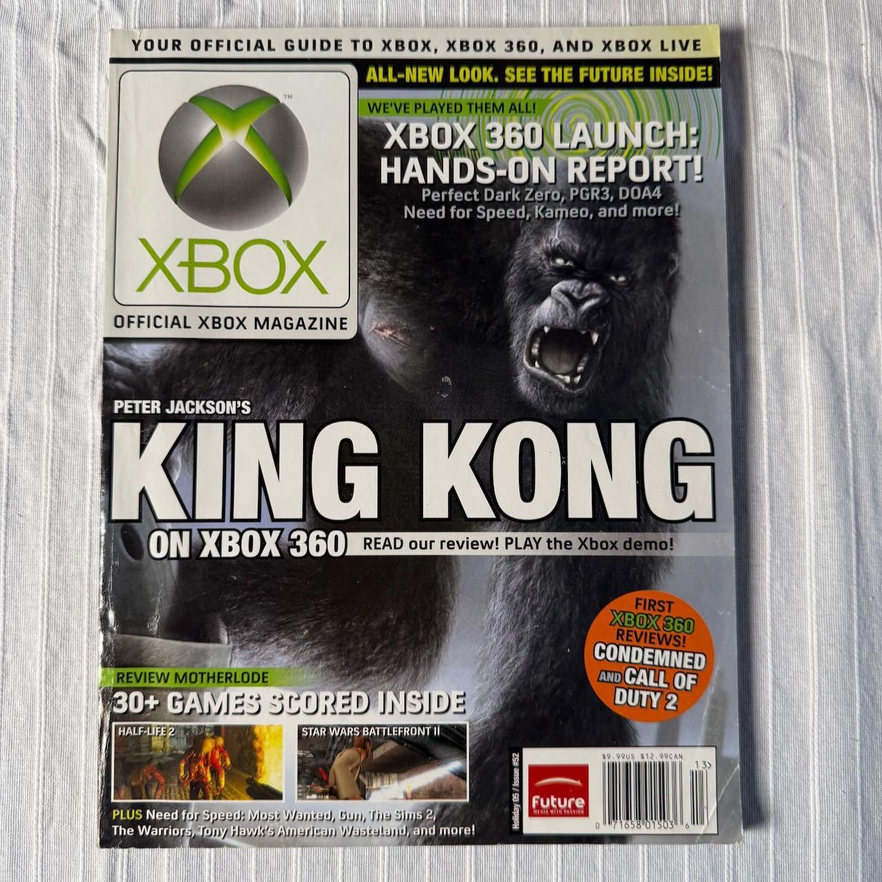 Other Vtg Xbox Magazine Holiday 52 2005 King Kong 360 W Poster T-Shirts, Hoodie, Sweatshirt | PodTeesHub.com