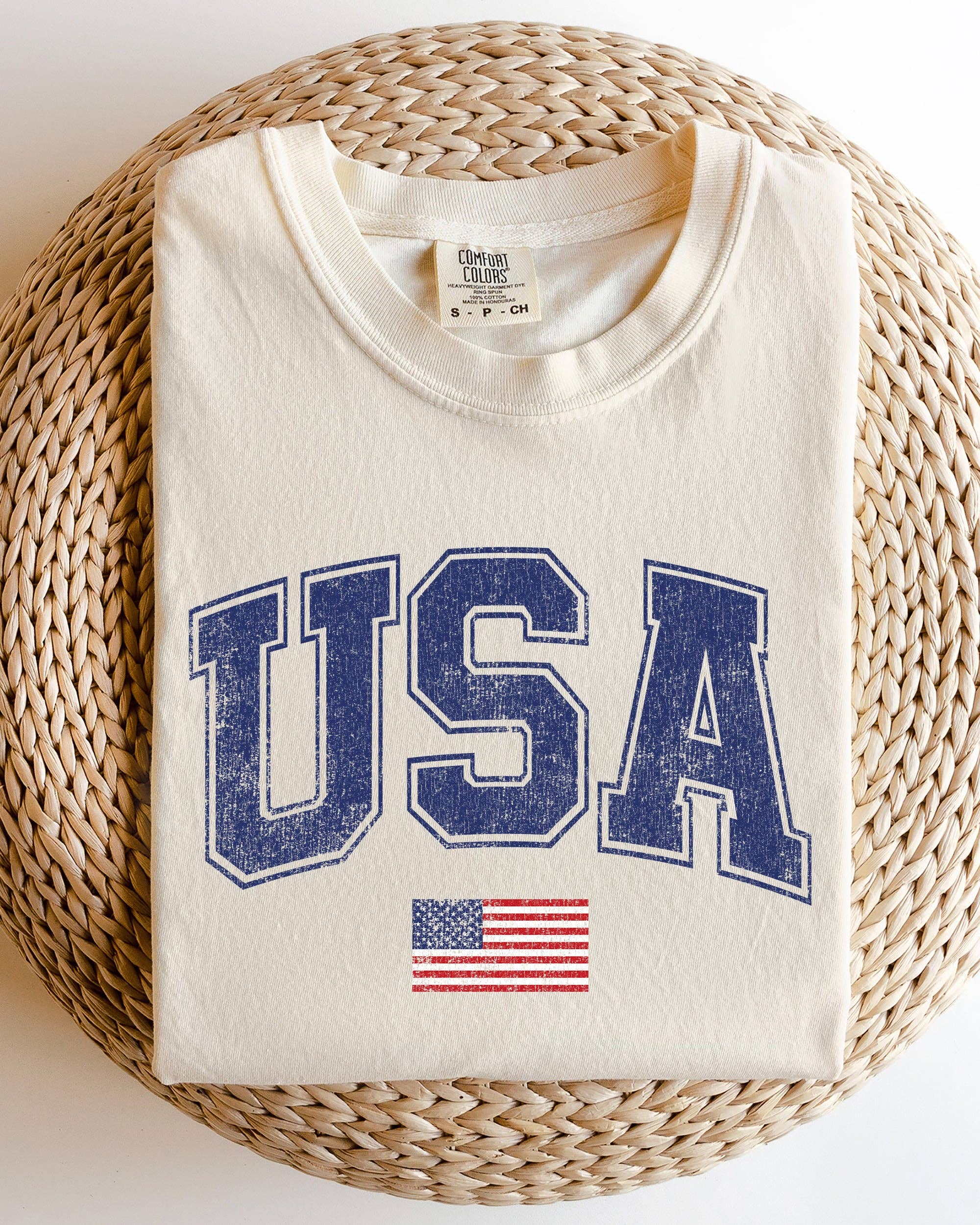 USA, Flag, Collegiate, Olympics, Patriotic, America Shirt Hoodie, Sweatshirt | PodTeesHub.com