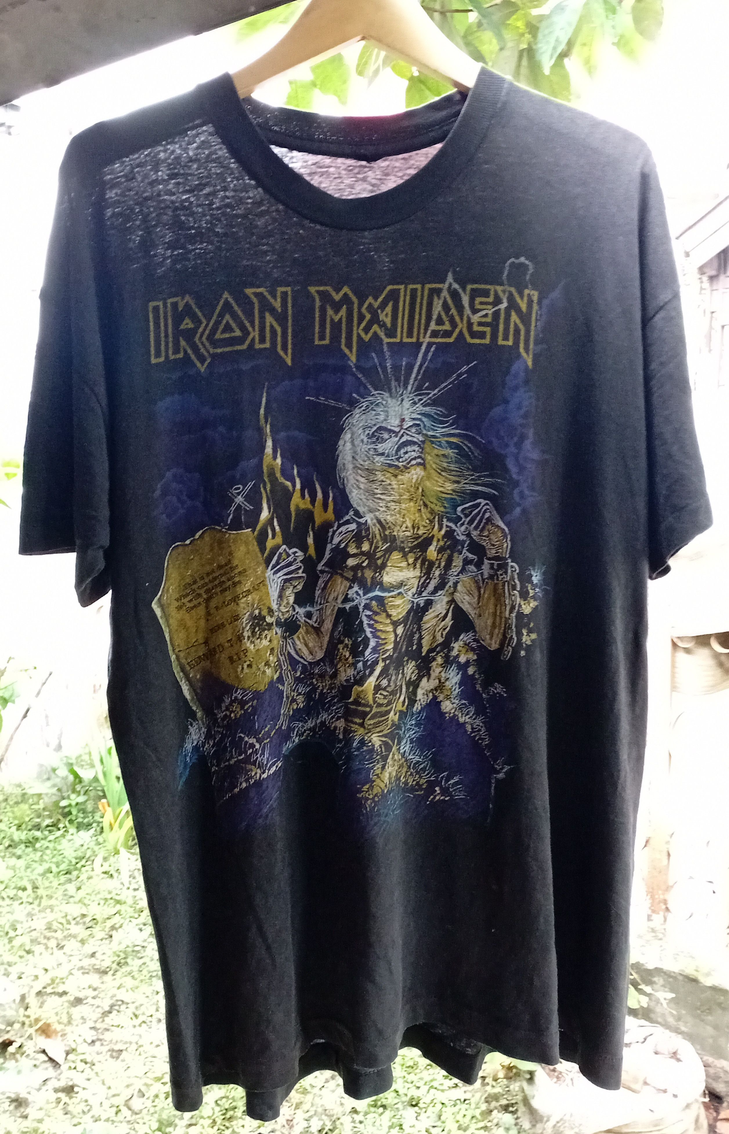 Maiden Vintage Iron Maiden Life After Death Tour 1985 Shirt Rare Hoodie, Sweatshirt | PodTeesHub.com