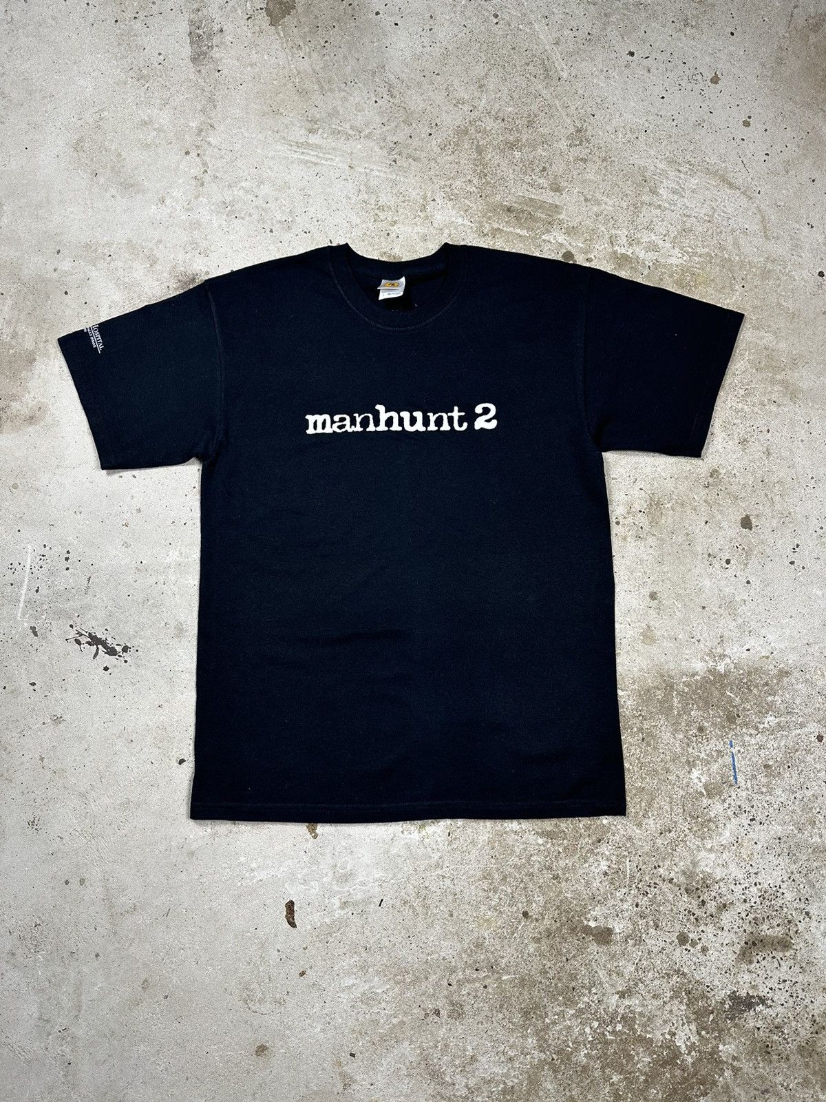 Rockstar Games X Vintage Vintage Y2k Manhunt 2 Rockstar Promo Tee Patient Rare Hoodie, Sweatshirt | PodTeesHub.com