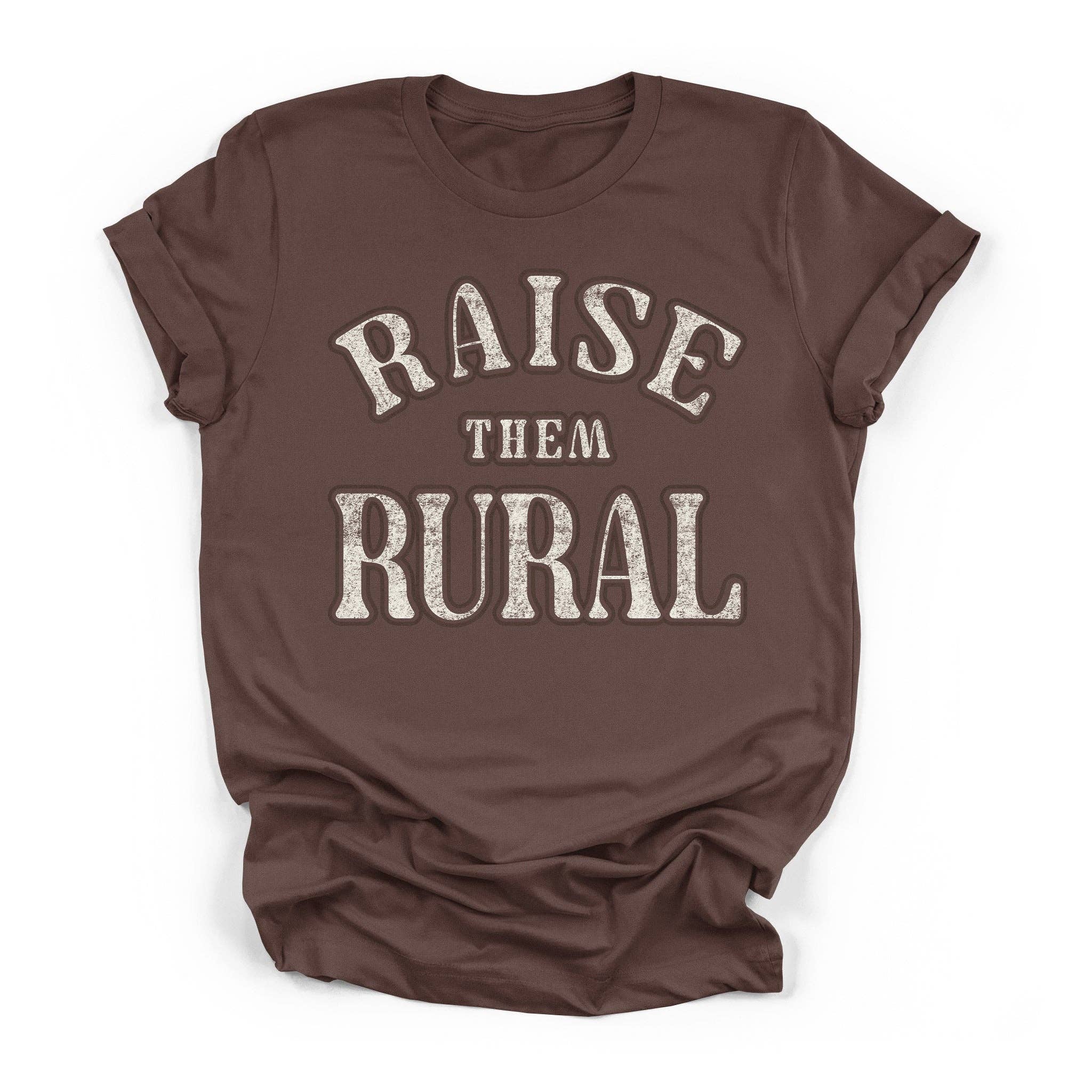 Raise Them Rural Tee Hoodie, Sweatshirt | PodTeesHub.com